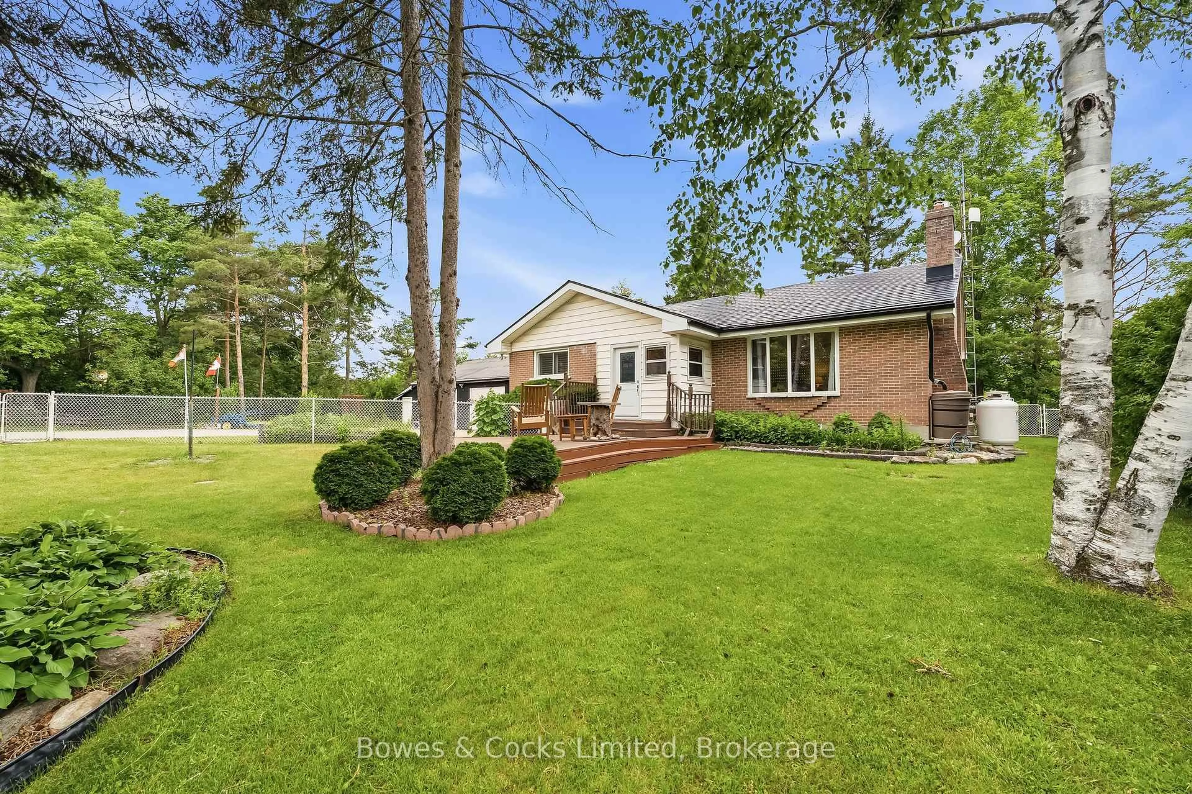 A pic from outside/outdoor area/front of a property/back of a property/a pic from drone, unknown for 1818 County Road 2, Otonabee-South Monaghan Ontario K0L 1B0