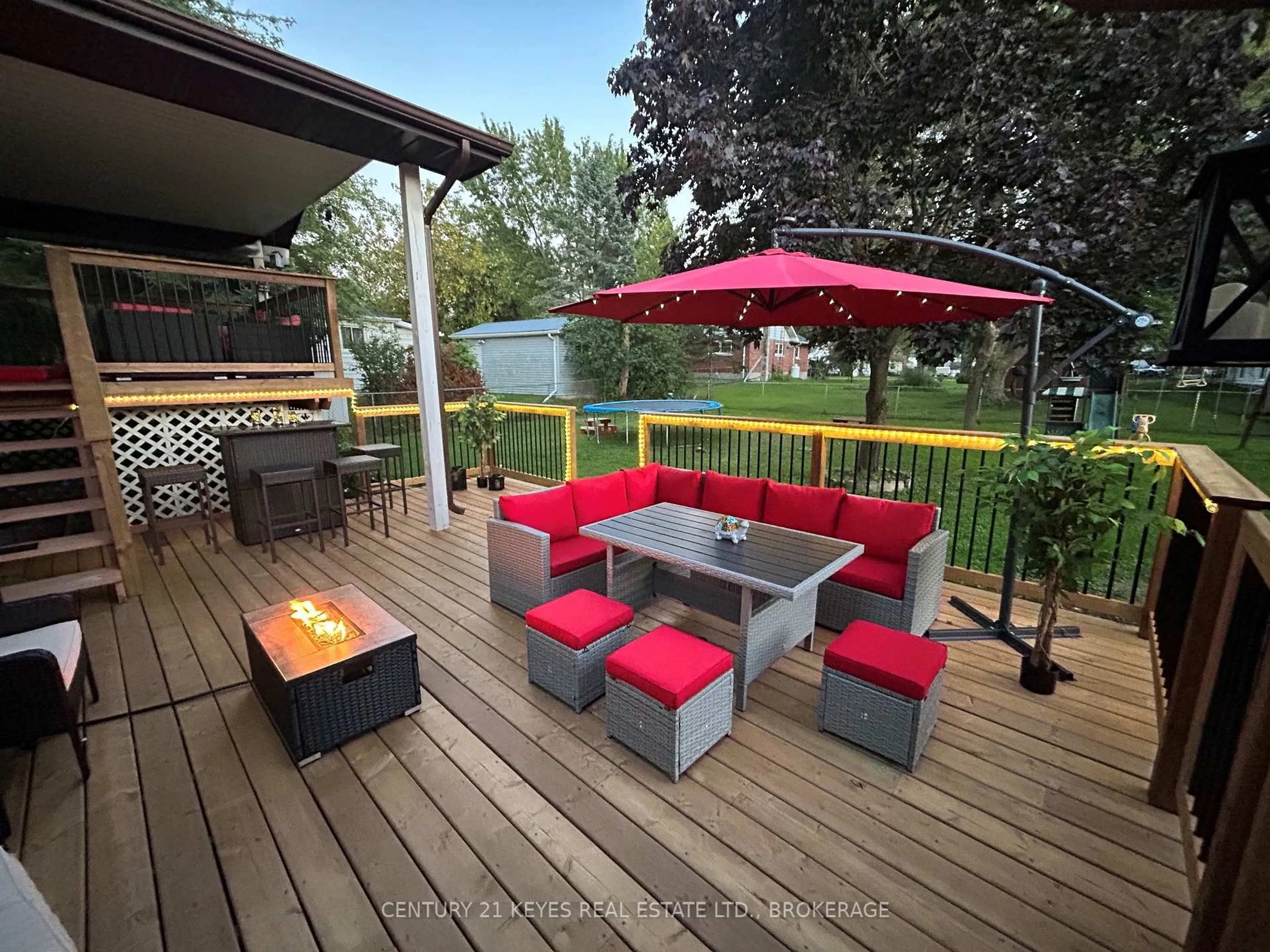 Patio, water/lake/river/ocean view for 4 Jessie St, Lansdowne Village Ontario K0E 1L0