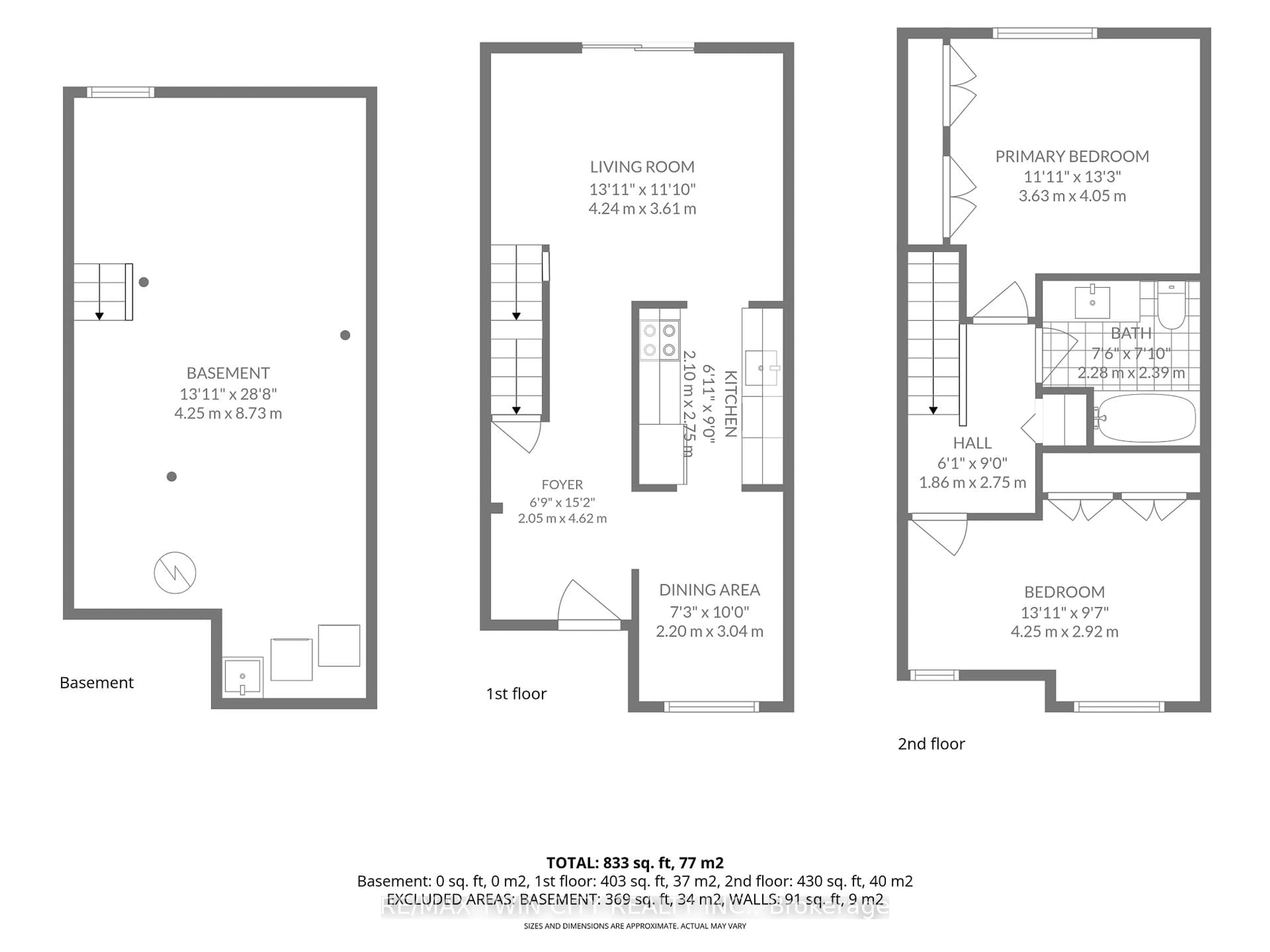 Floor plan for 476 Grey St #3, Brantford Ontario N3S 7S5