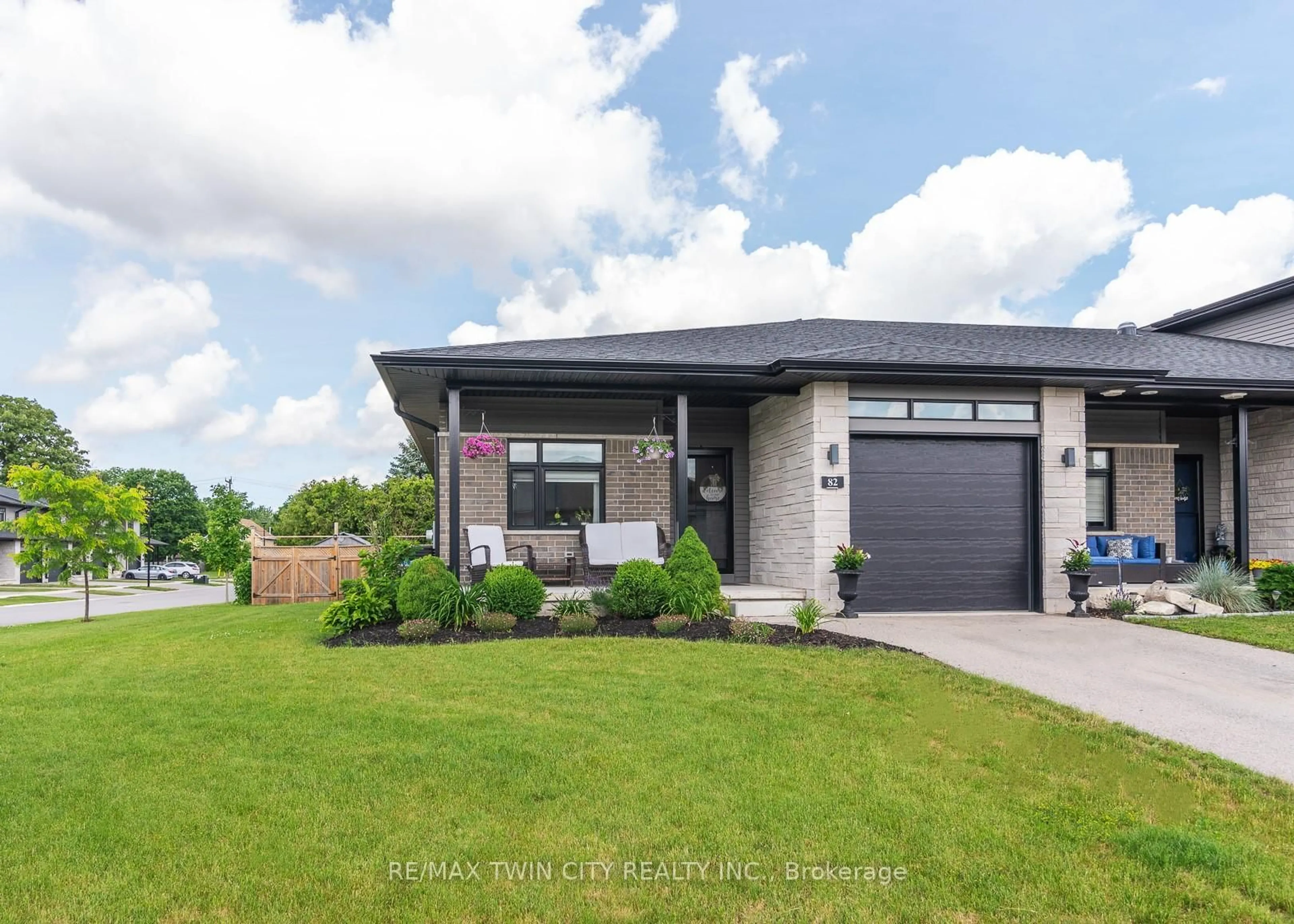 Home with brick exterior material, street for 82 Rowe Ave, South Huron Ontario N0M 1S1