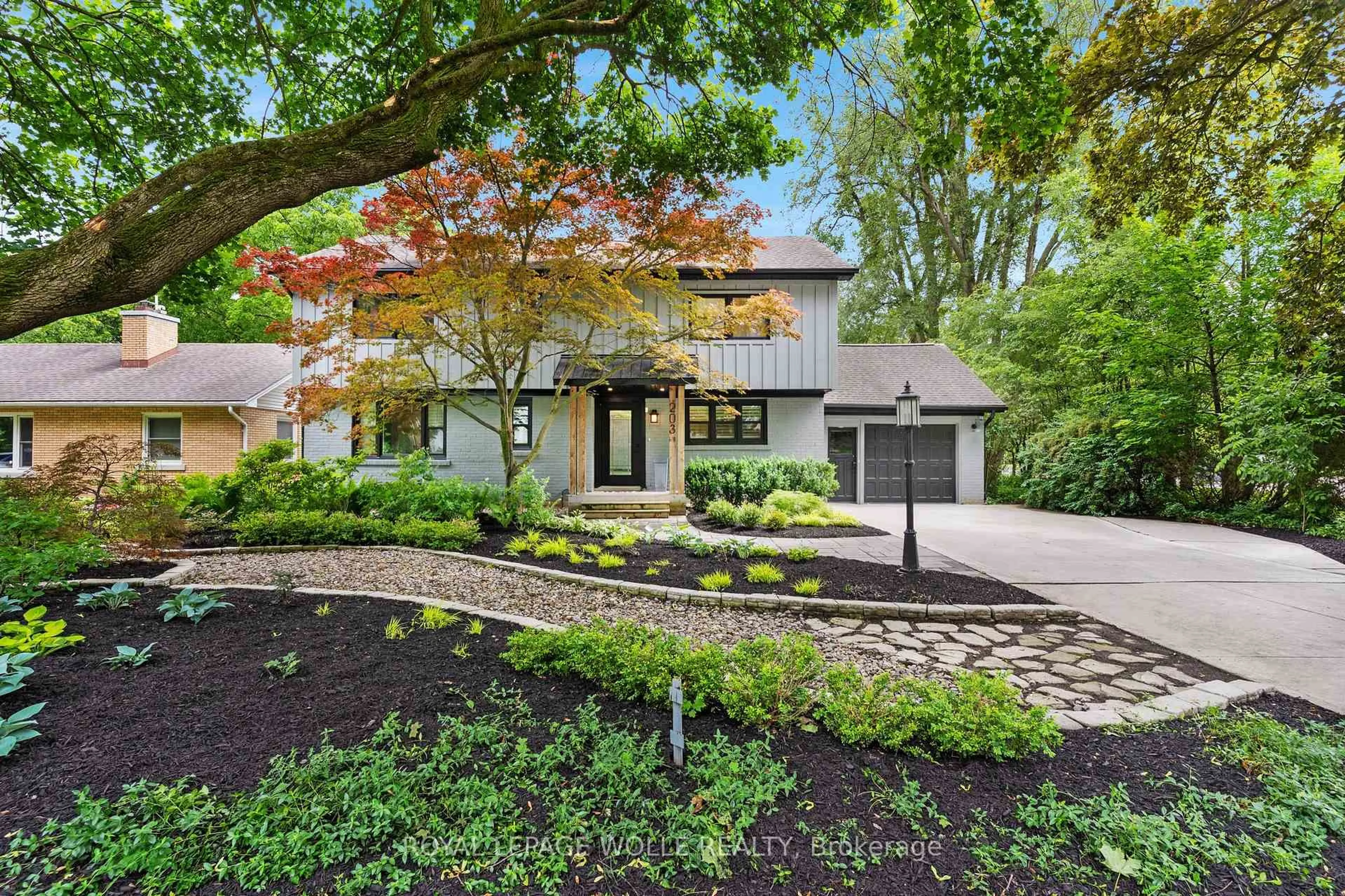 Home with brick exterior material, street for 203 Forsyth Dr, Waterloo Ontario N2L 1A1