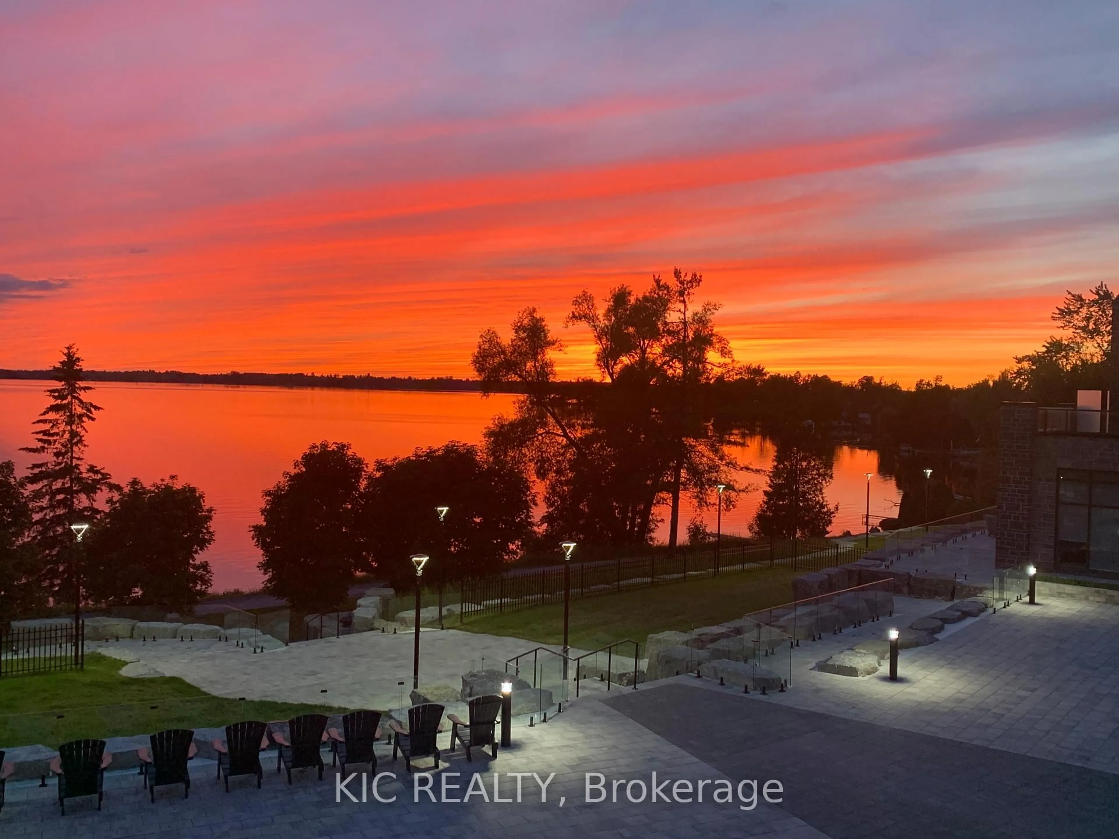 A pic from outside/outdoor area/front of a property/back of a property/a pic from drone, water/lake/river/ocean view for 99 Louisa St #210, Kawartha Lakes Ontario K0M 1N0