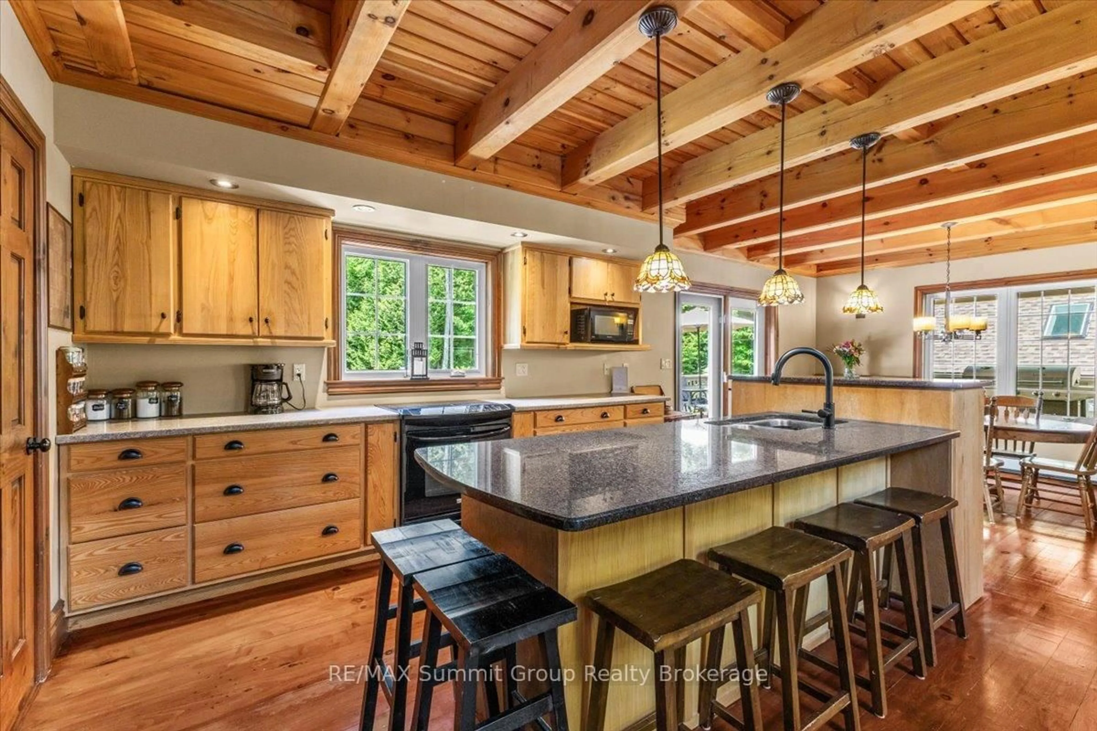 Open concept kitchen, ceramic/tile floor for 455504 CONCESSION 3B, Chatsworth Ontario N0H 1R0