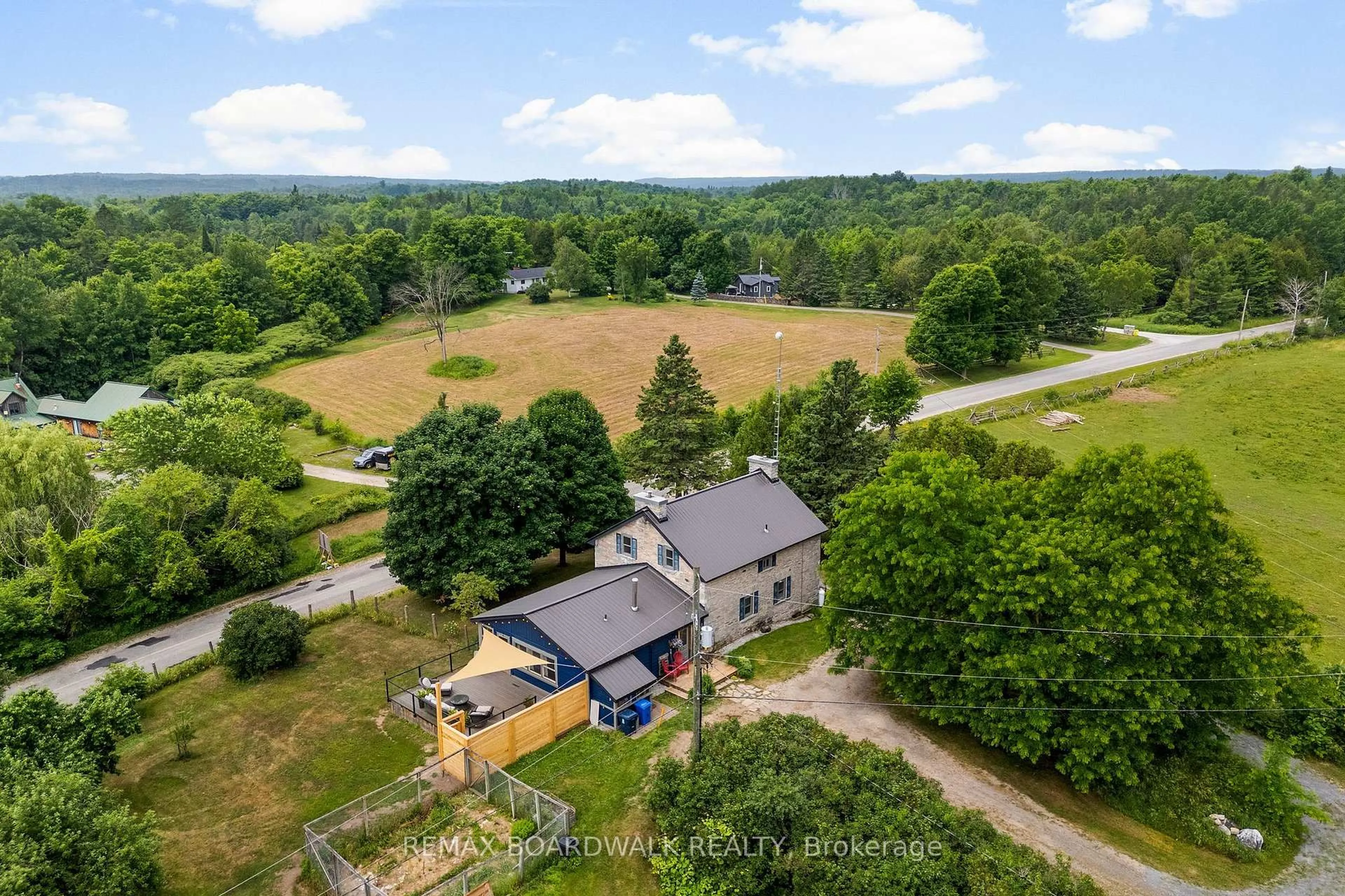 A pic from outside/outdoor area/front of a property/back of a property/a pic from drone, unknown for 1415 Sheridan Rapids Rd, Lanark Ontario K0G 1K0