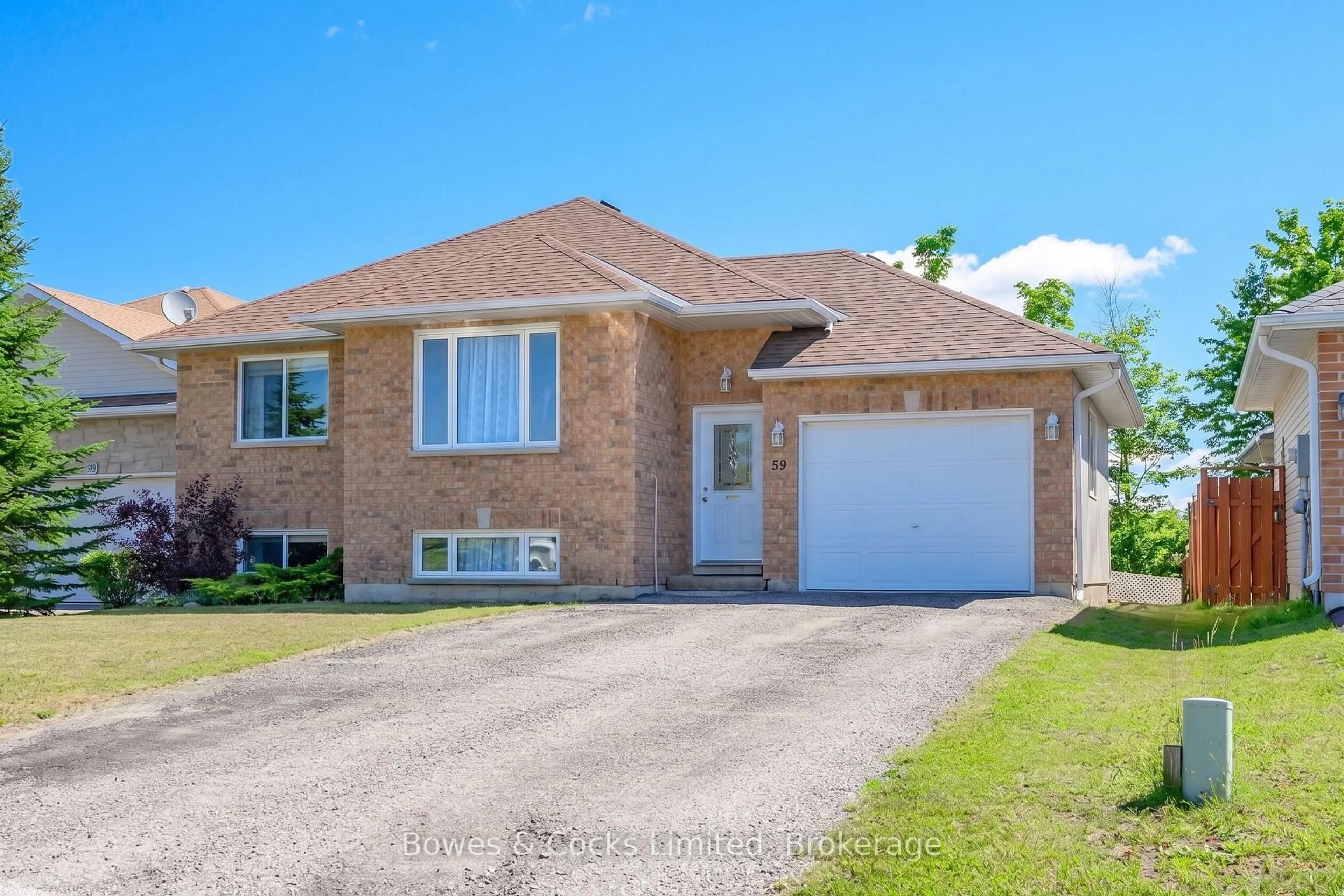 Home with brick exterior material, street for 59 Birch Cres, Kawartha Lakes Ontario K0M 1A0