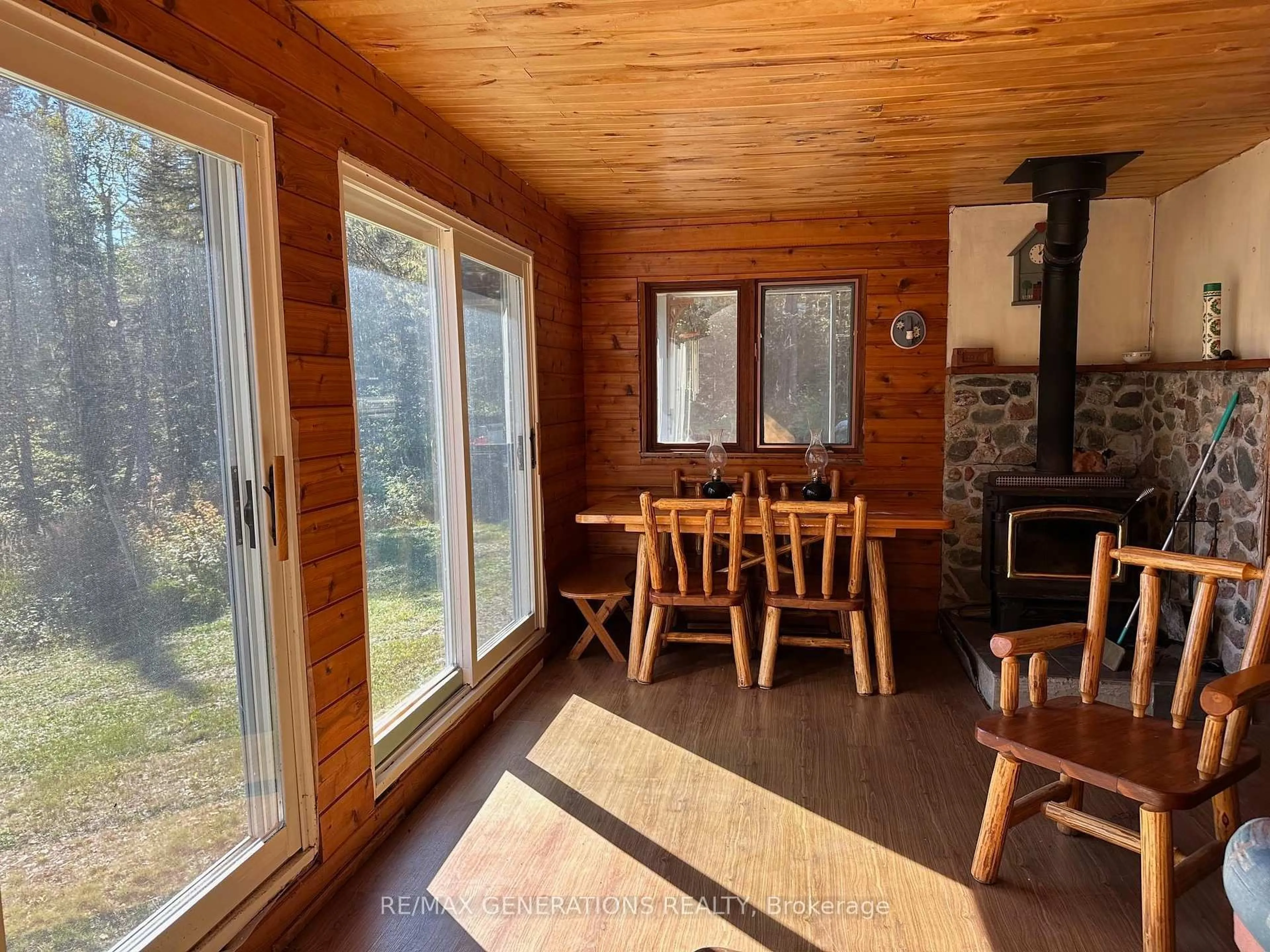 Dining room, wood/laminate floor for LOT 9 LAKE Rd, Thunder Bay Remote Area Ontario P0T 2W0