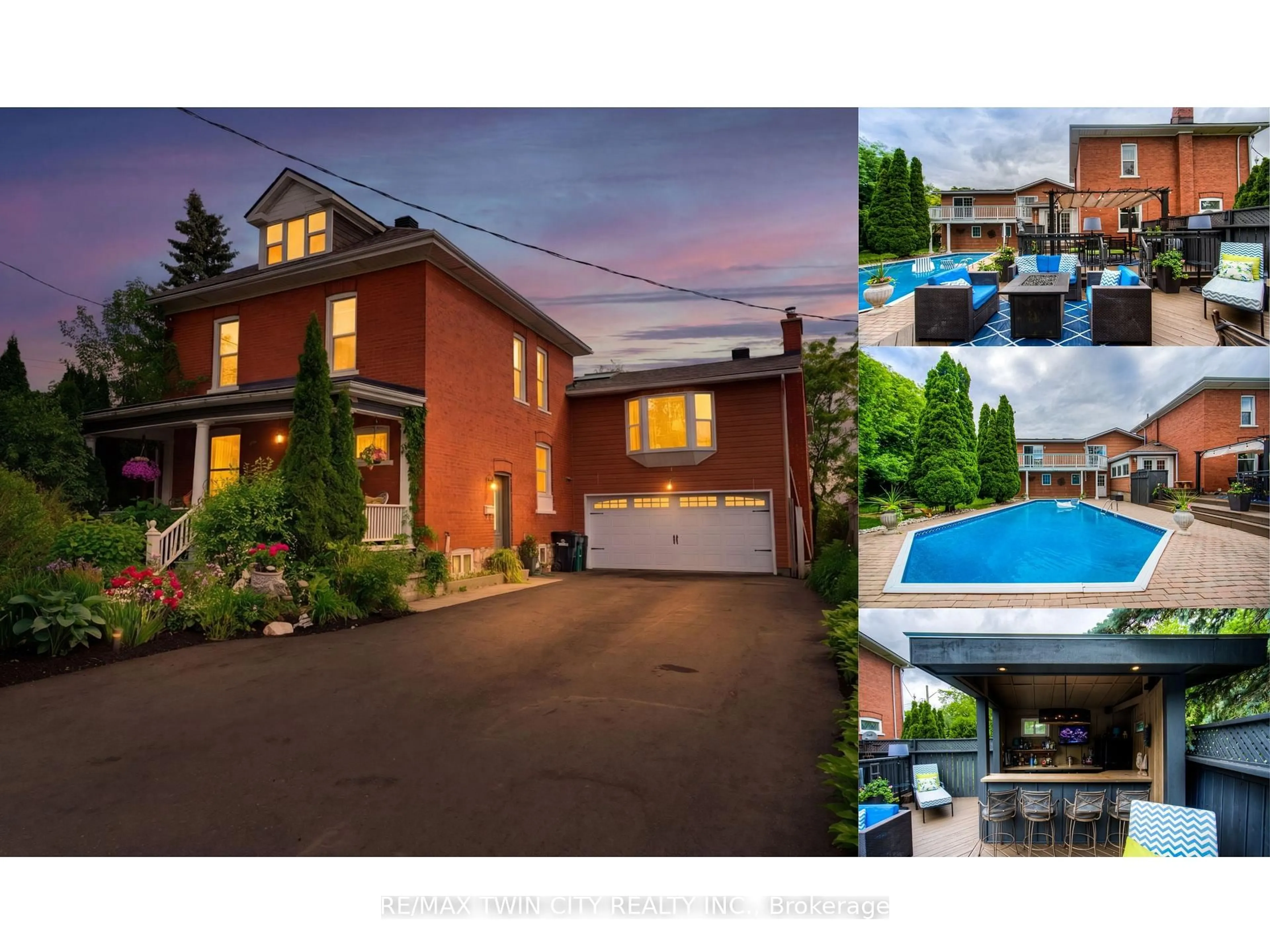 A pic from outside/outdoor area/front of a property/back of a property/a pic from drone, street for 52 Rooshill Ave, Cambridge Ontario N3C 2A2