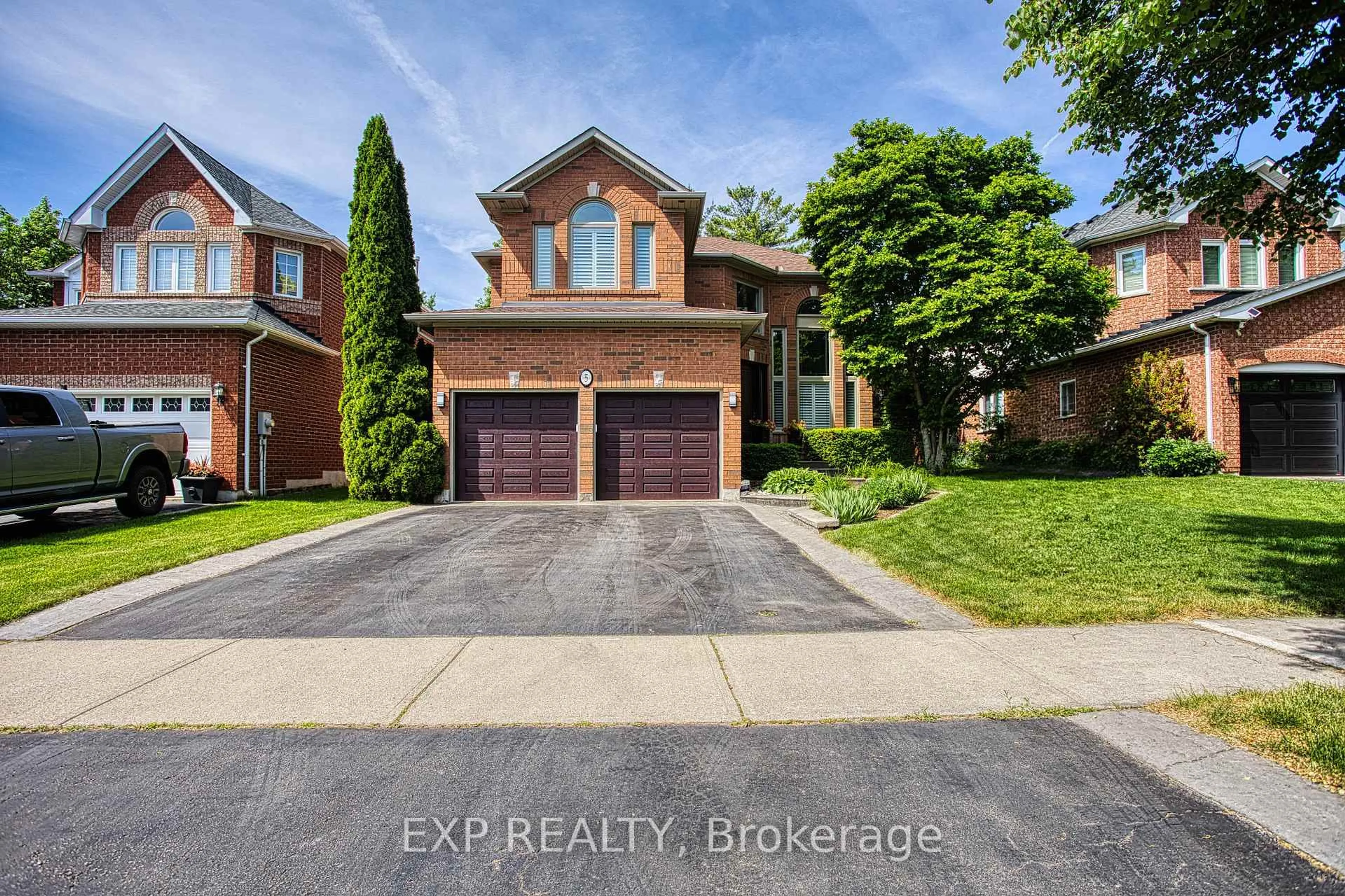 Home with brick exterior material, street for 5 Shetland Dr, Hamilton Ontario L8B 0N9