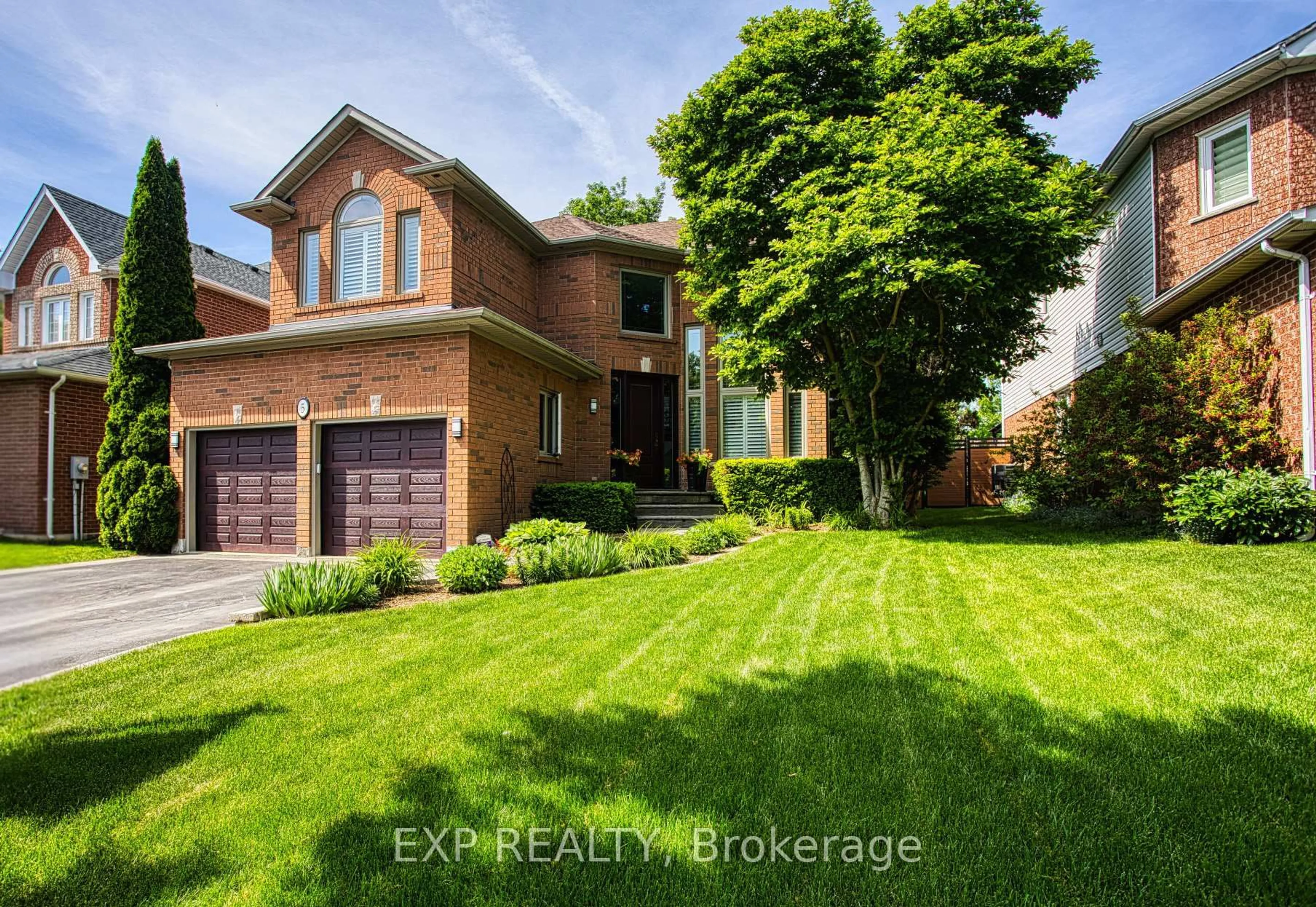 Home with brick exterior material, street for 5 Shetland Dr, Hamilton Ontario L8B 0N9