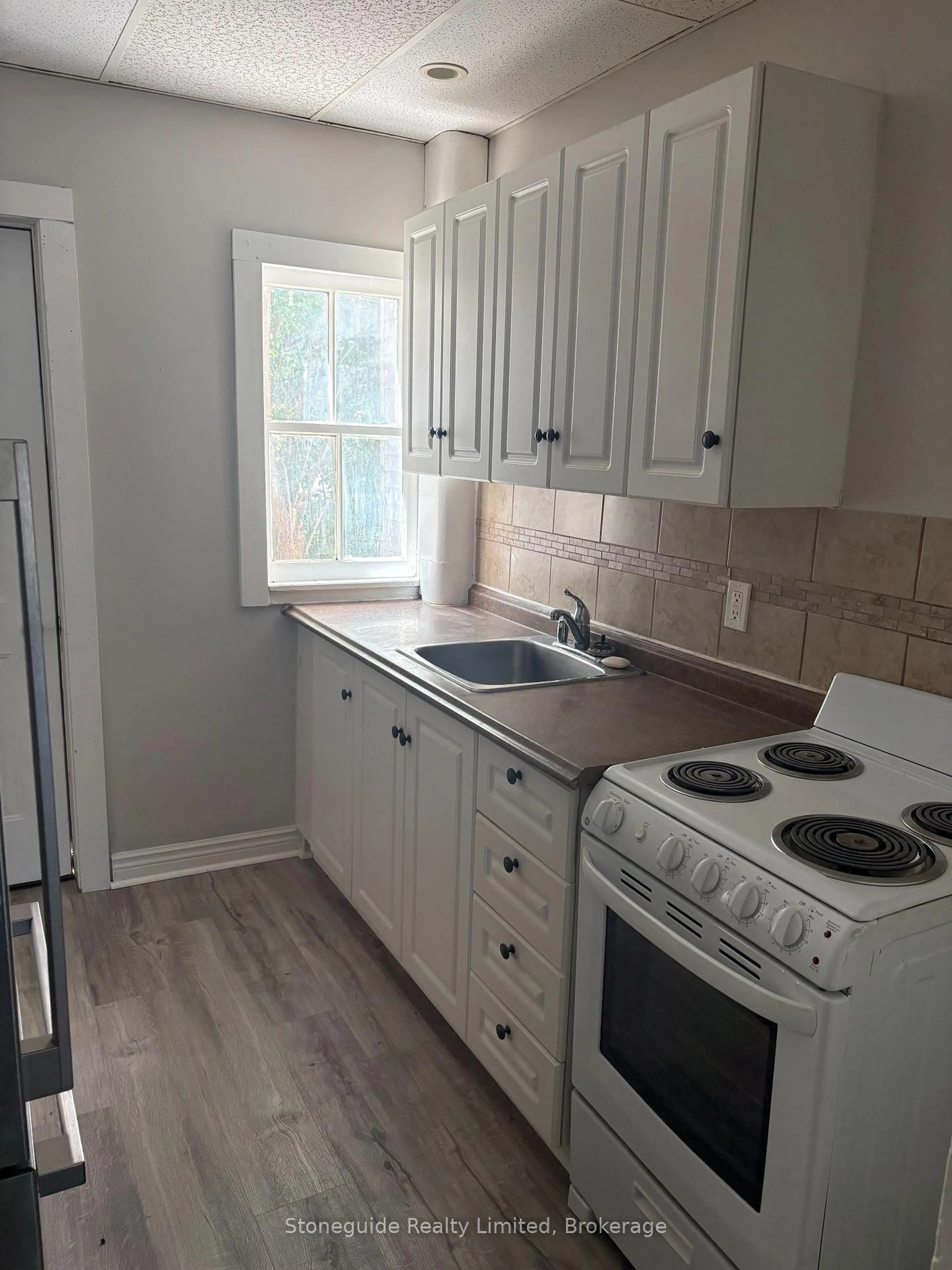 Standard kitchen, wood/laminate floor for 179 Dublin St, Peterborough Ontario K9H 3B4