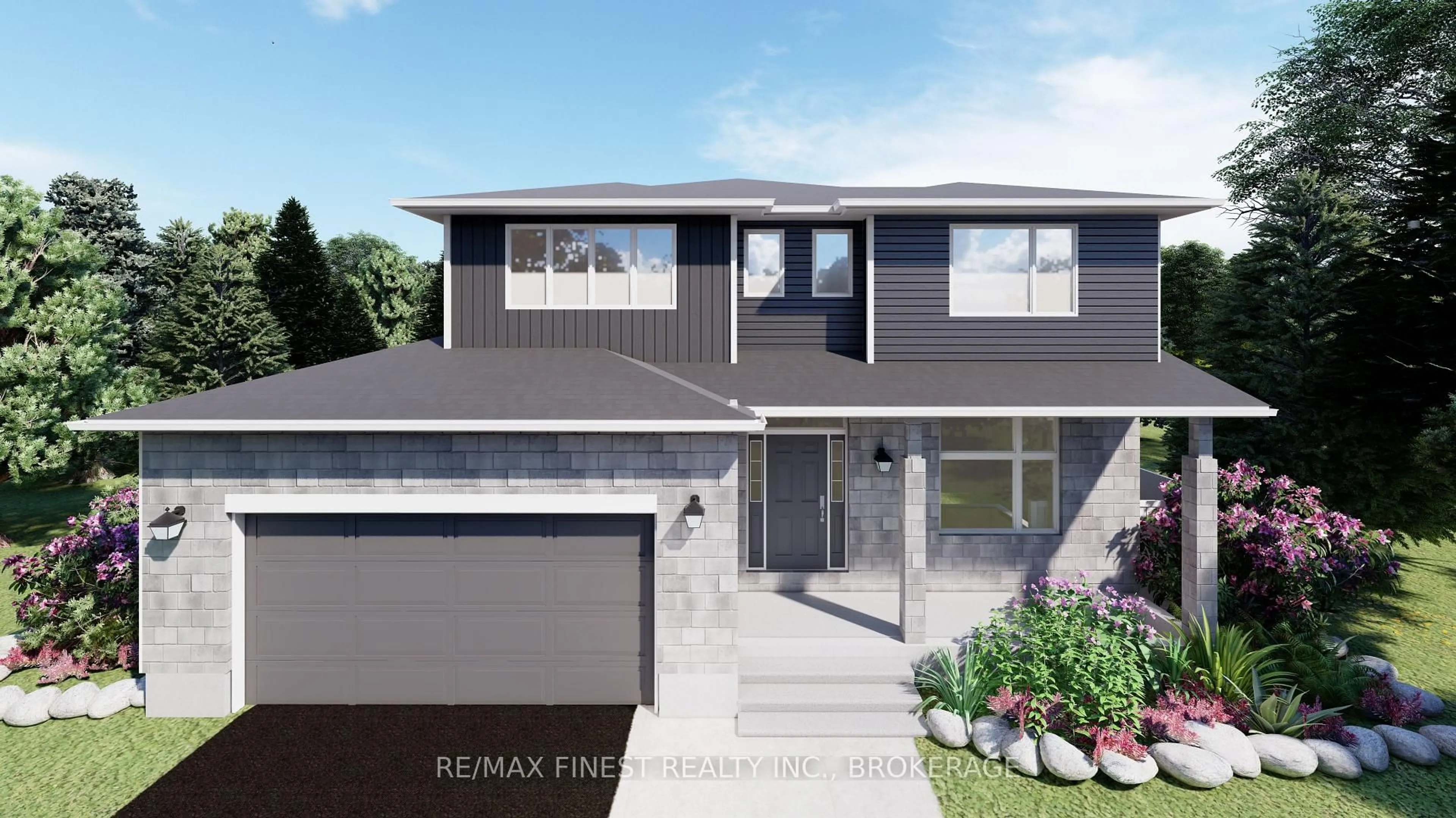 Home with brick exterior material, street for 1374 Woodfield Cres #LOT E14, Kingston Ontario K7P 0T3
