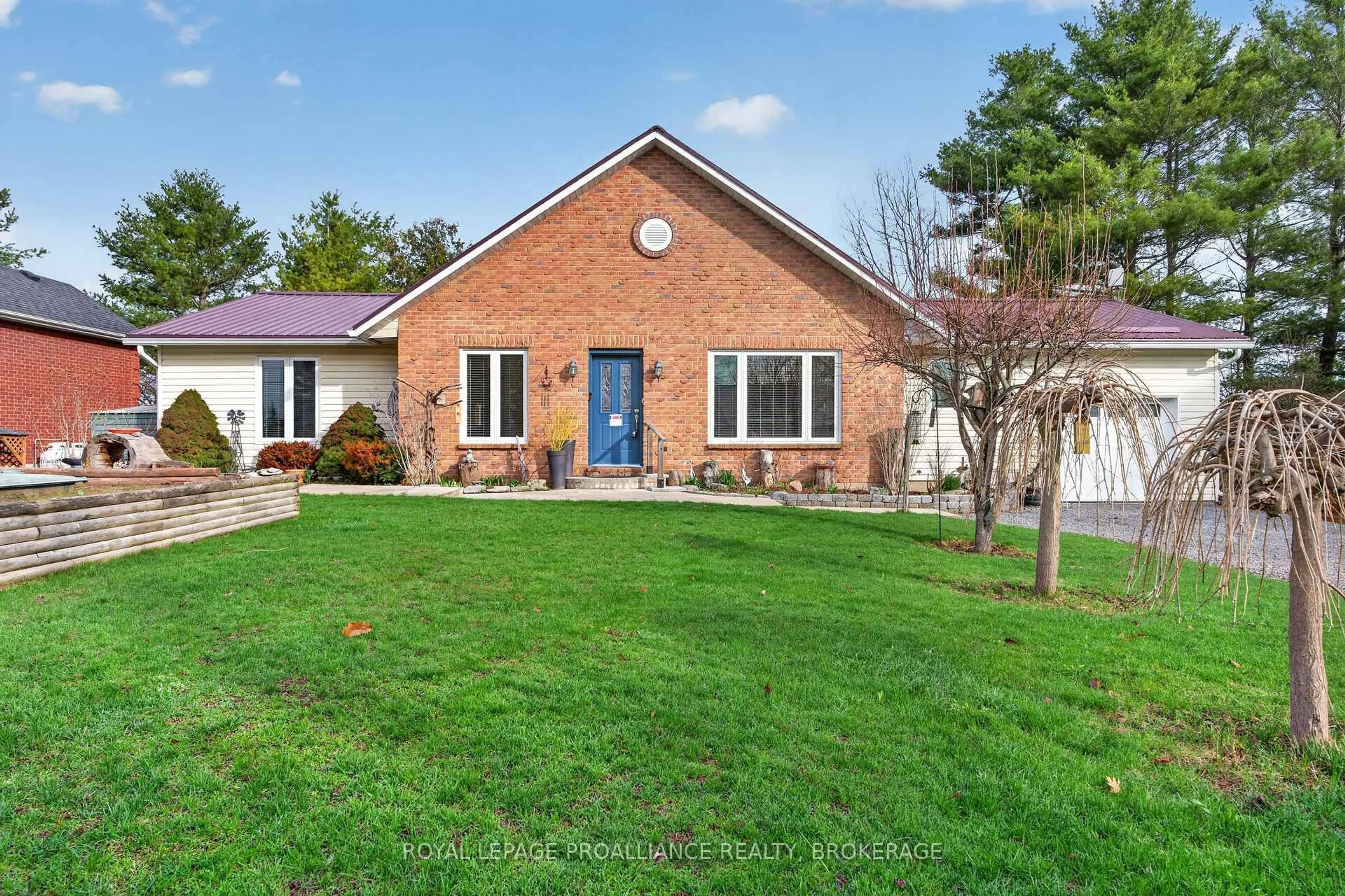 Home with brick exterior material, street for 4909 Alex Mclean Lane, Battersea Ontario K0H 1H0