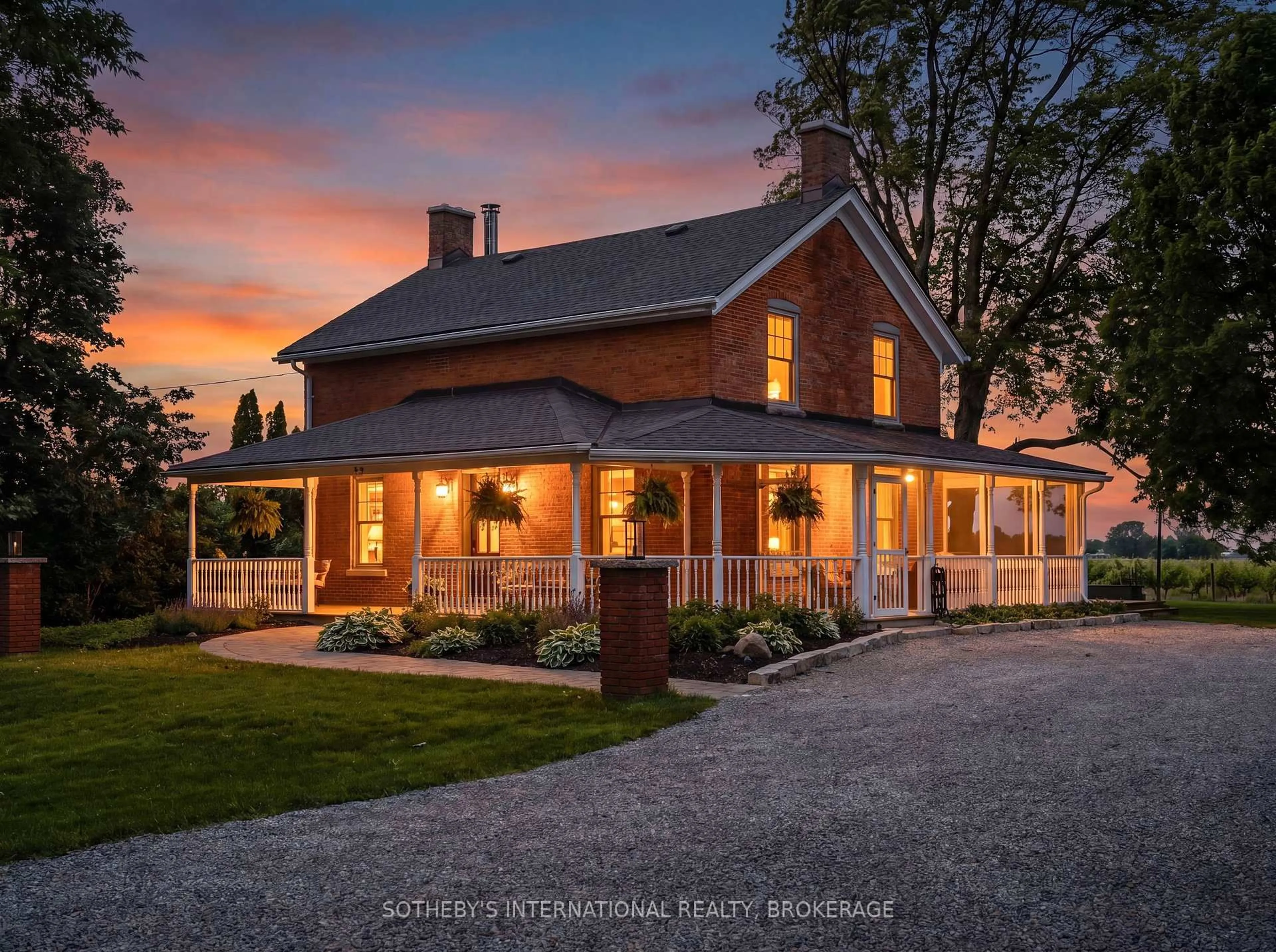 Home with brick exterior material, street for 1080 Line 3 Rd, Niagara-on-the-Lake Ontario L0S 1J0