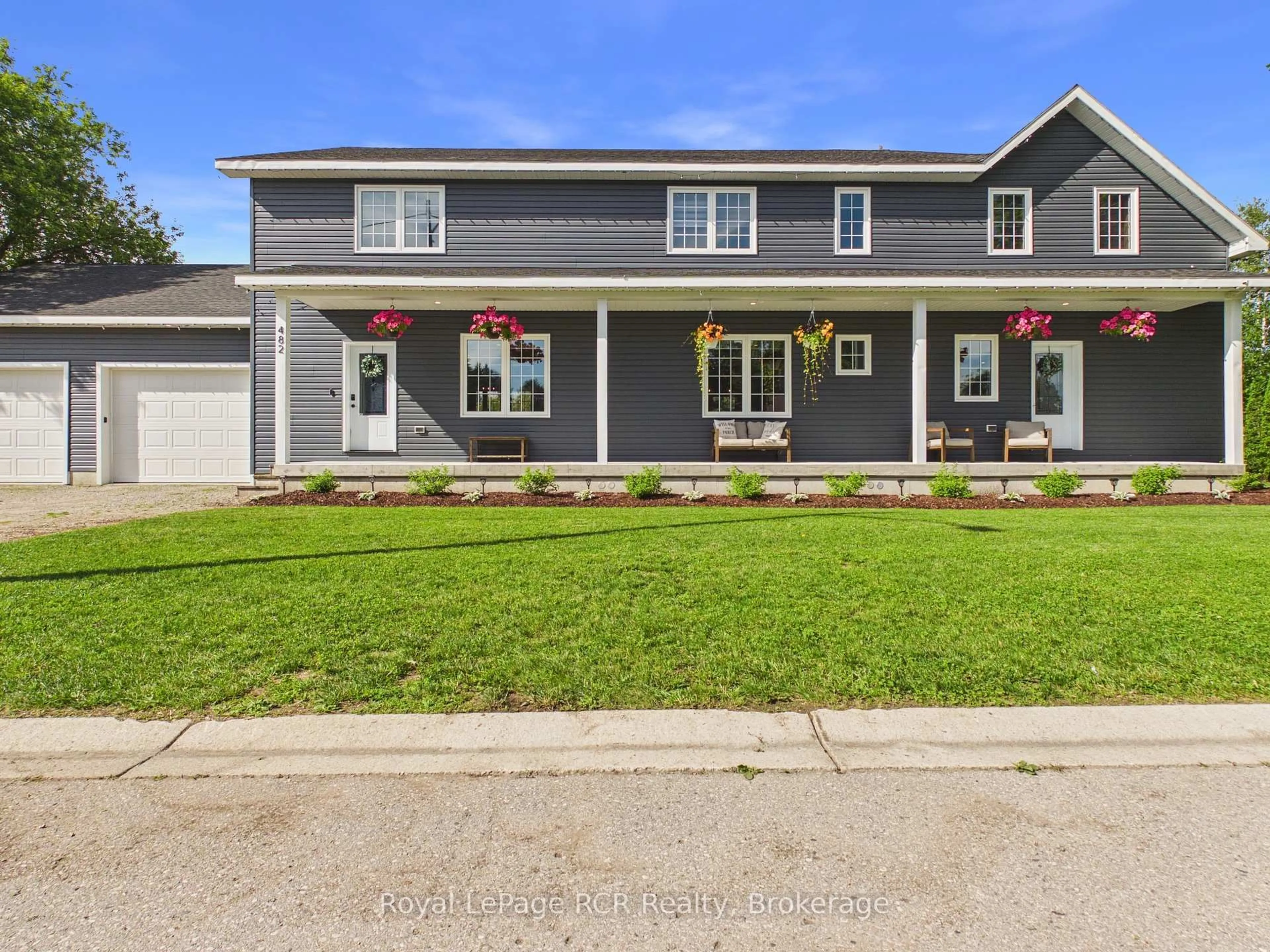 Home with vinyl exterior material, street for 482 Wolsley St, Huron-Kinloss Ontario N0G 2H0