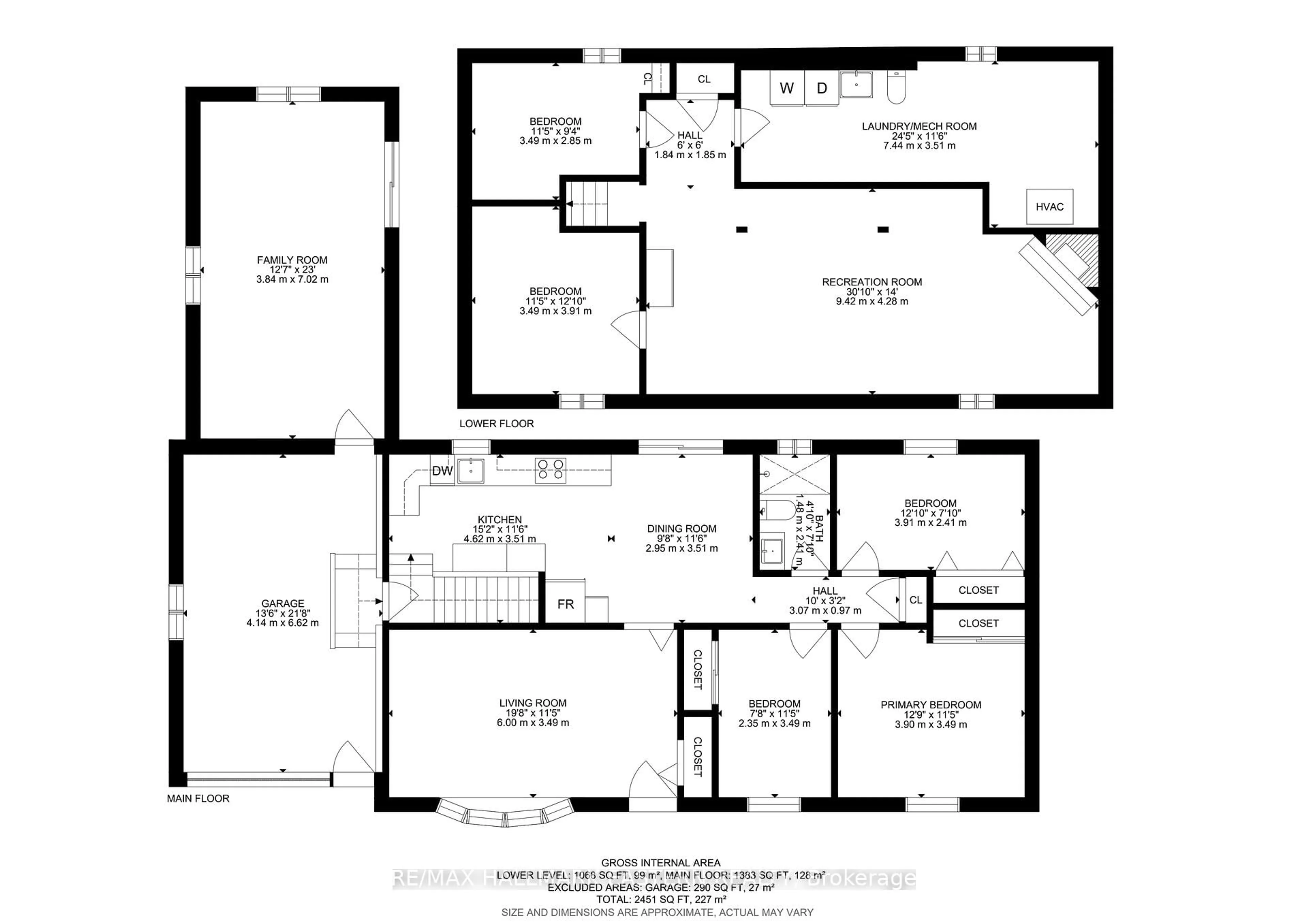 Floor plan for 803 Derby Dr, Selwyn Ontario K0L 1T0