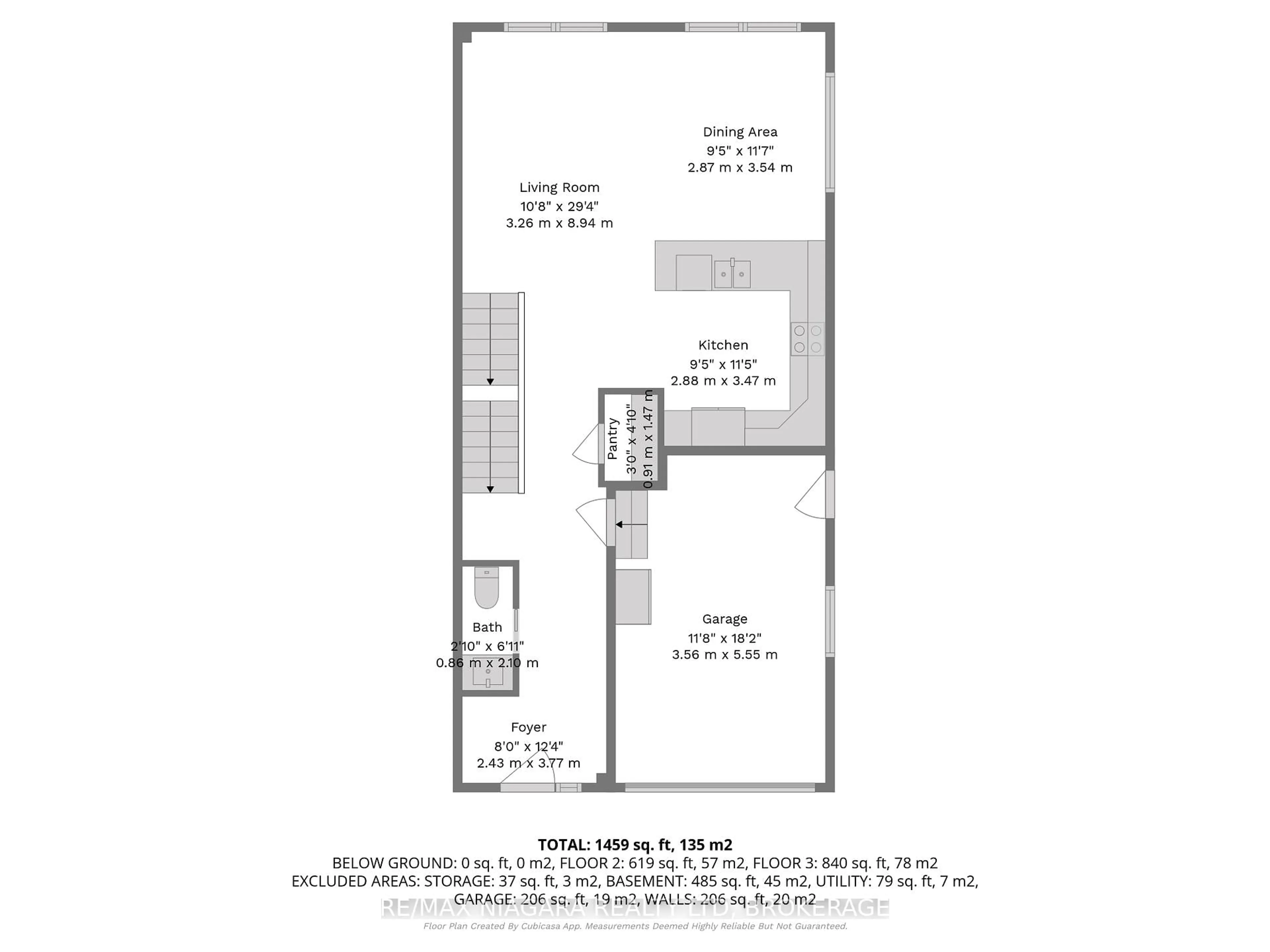 Floor plan for 47 Omer Ave, Port Colborne Ontario L3K 3Y4