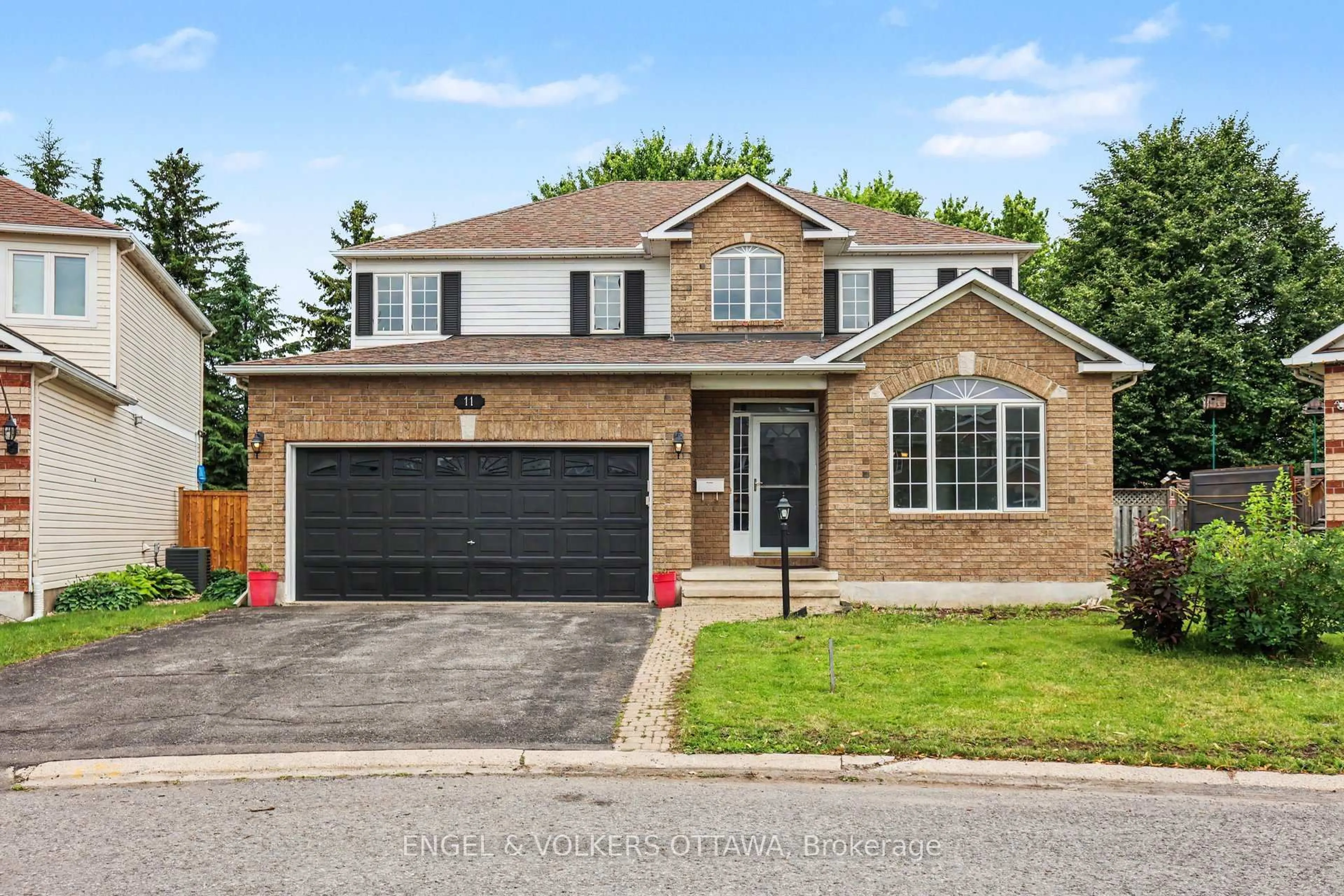 Home with brick exterior material, street for 11 GLENROSE Crt, Ottawa Ontario K2J 4T4