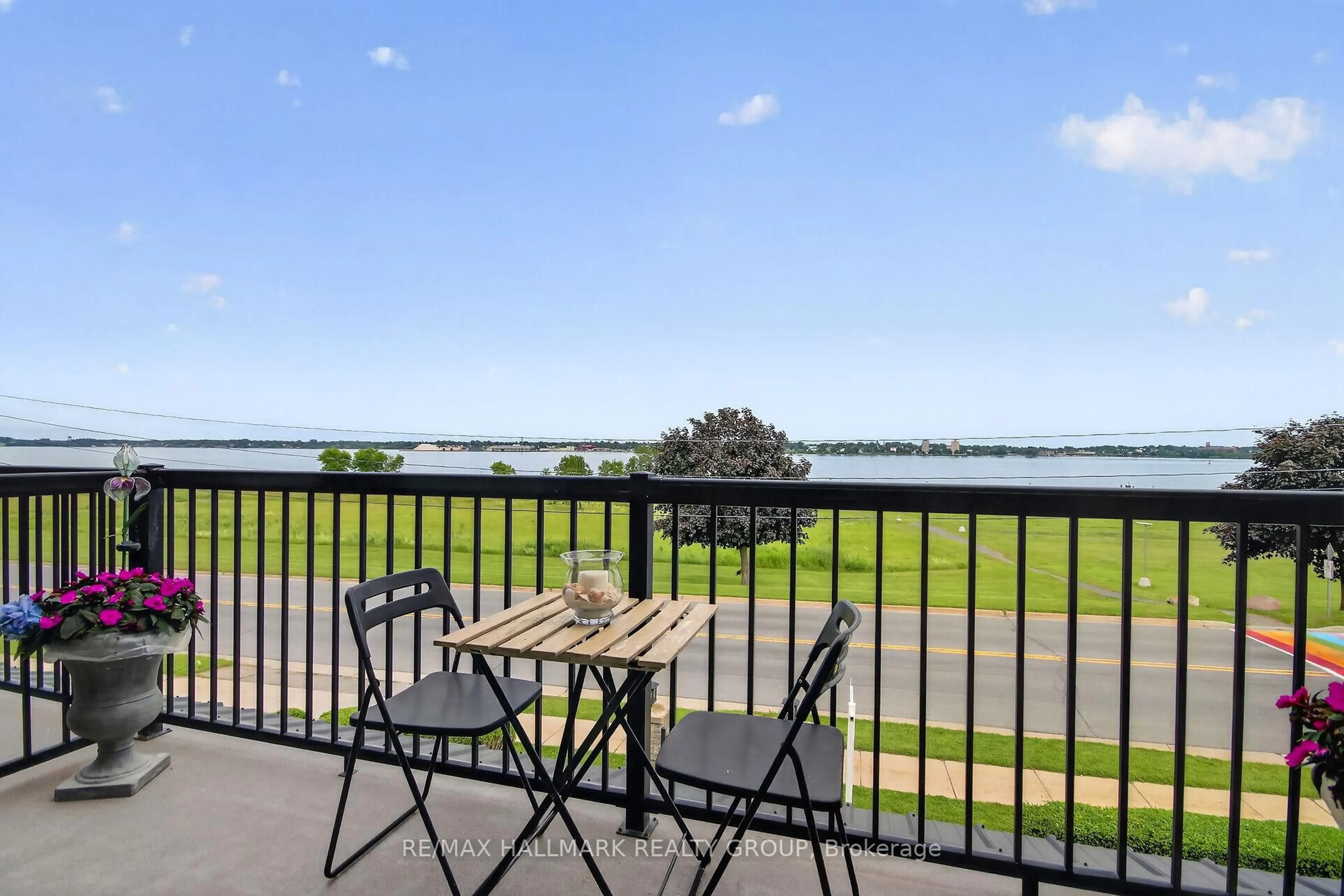 Patio, water/lake/river/ocean view for 410 King St #7, Prescott Ontario K0E 1T0