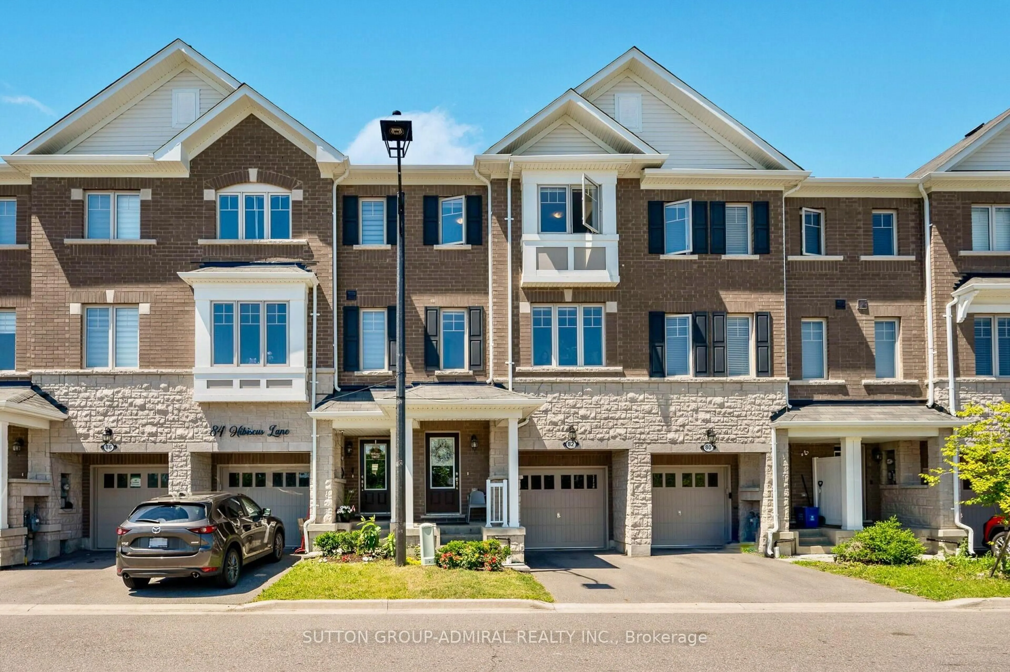 Home with brick exterior material, street for 82 Hibiscus Lane, Hamilton Ontario L8K 5J3