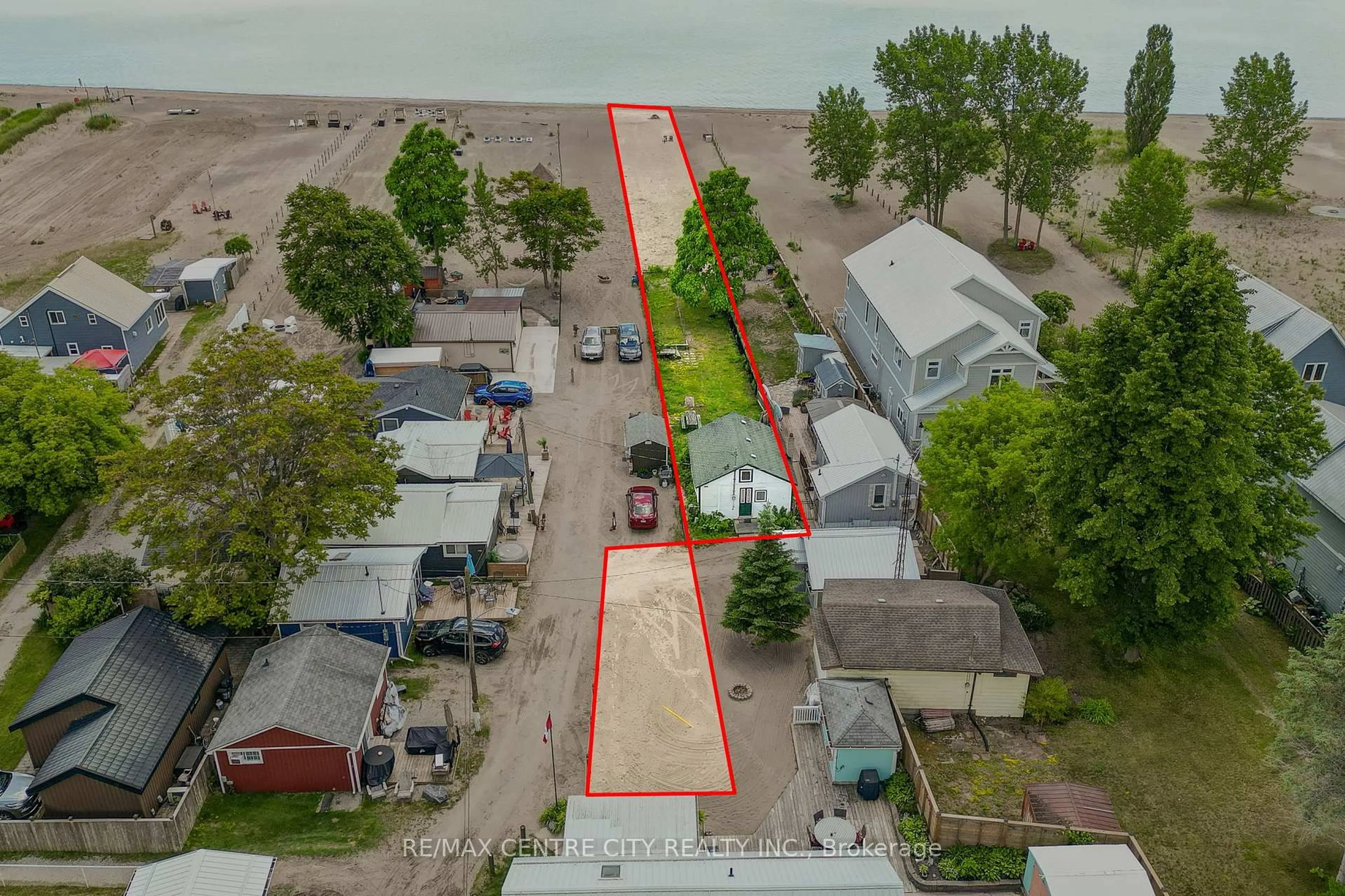 A pic from outside/outdoor area/front of a property/back of a property/a pic from drone, street for 444D Edith Cavell Blvd #D, Central Elgin Ontario N5L 1G9