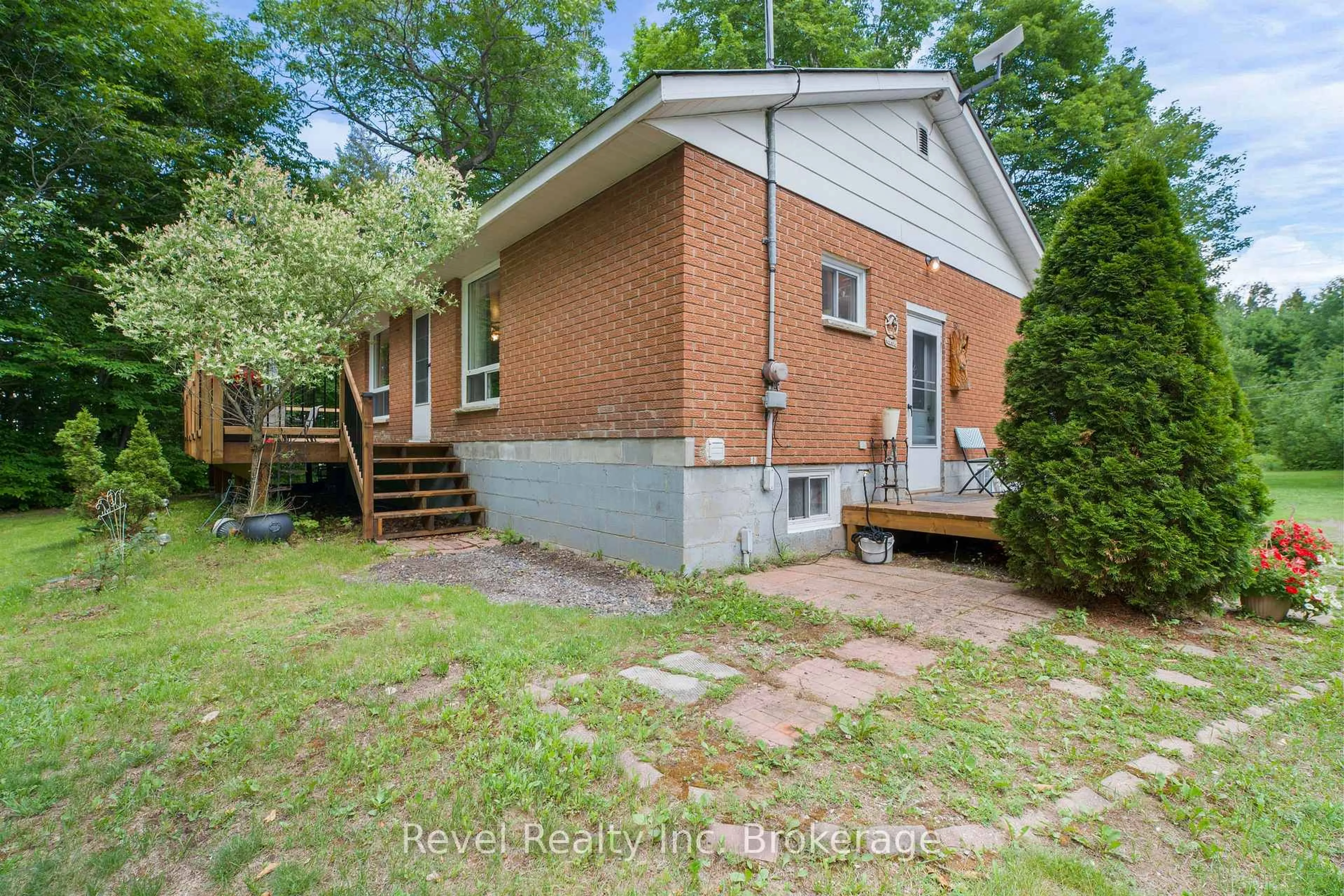 Home with brick exterior material, street for 3529 Highway 534, Nipissing Ontario P0H 1W0