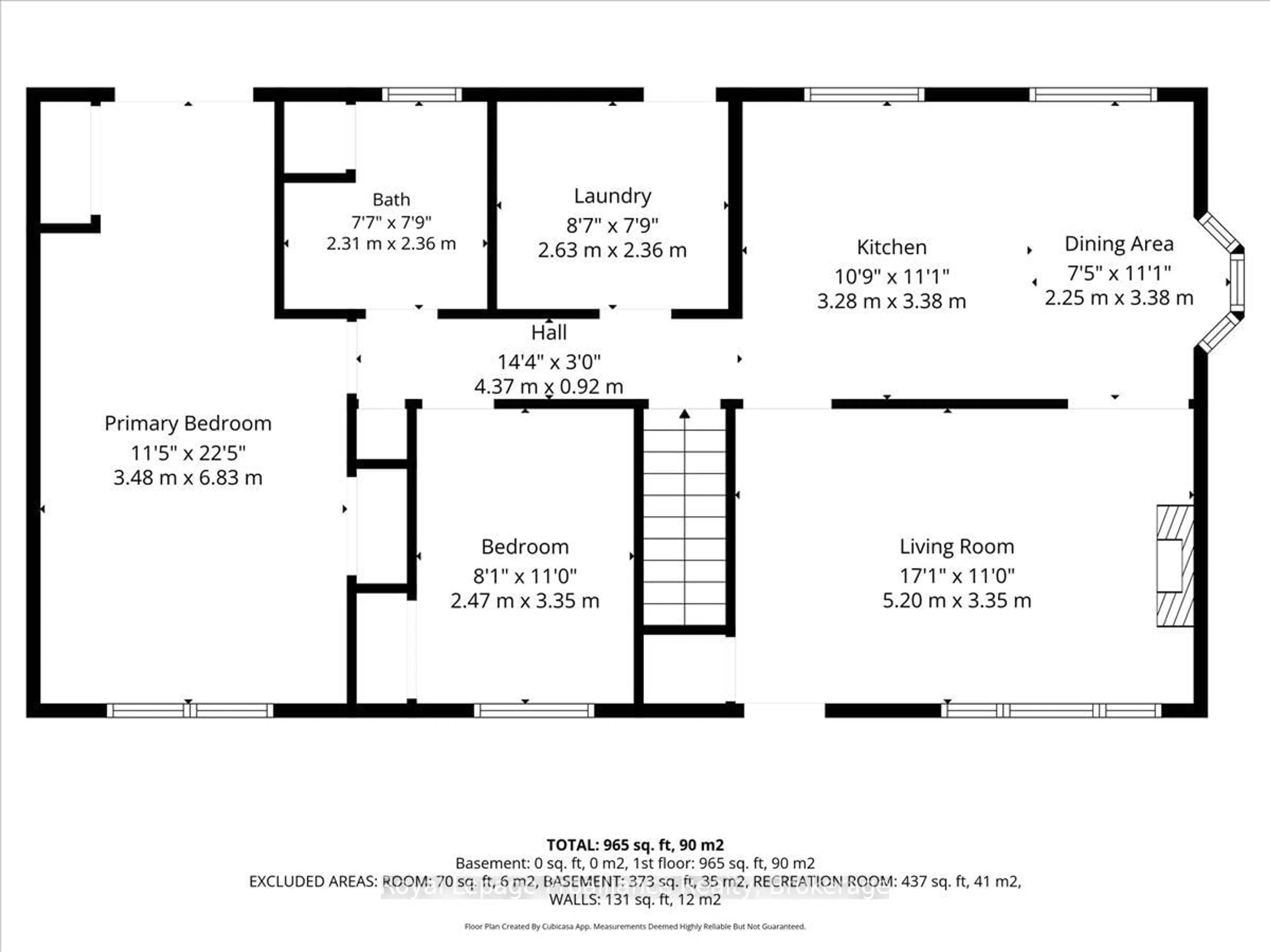 Floor plan for 596 Courneya Rd, Tweed Ontario K0K 3J0