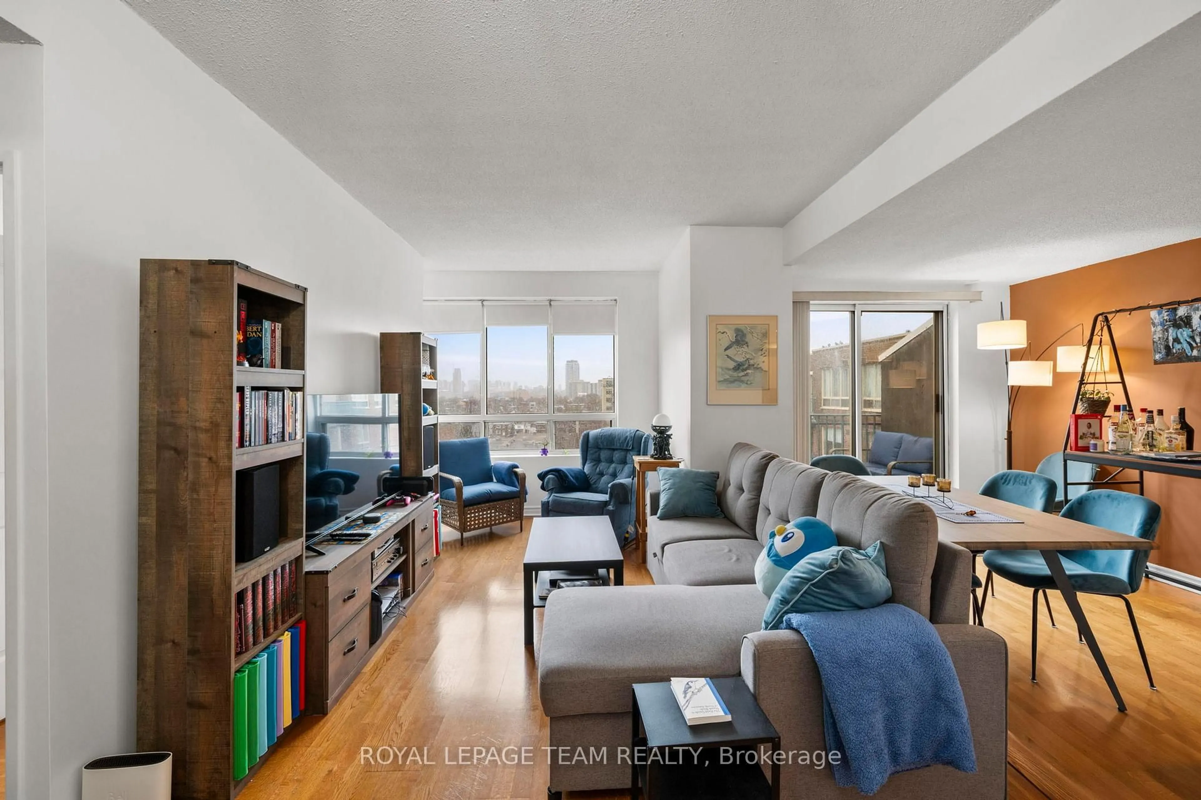 Living room with furniture, unknown for 45 Holland Ave #902, Ottawa Ontario K1Y 4S3