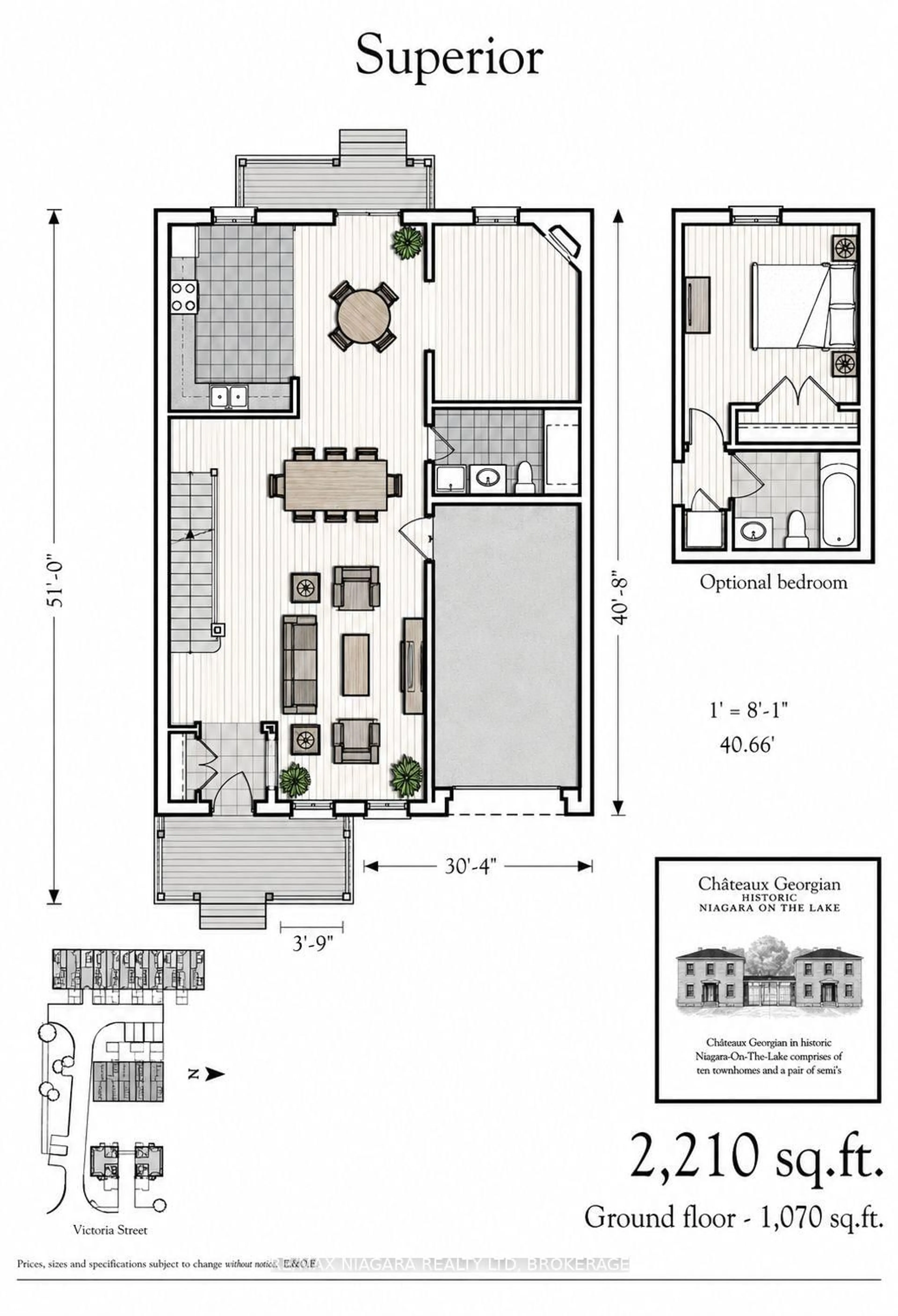 Floor plan for 481 Victoria St #3, Niagara-on-the-Lake Ontario L0S 1J0