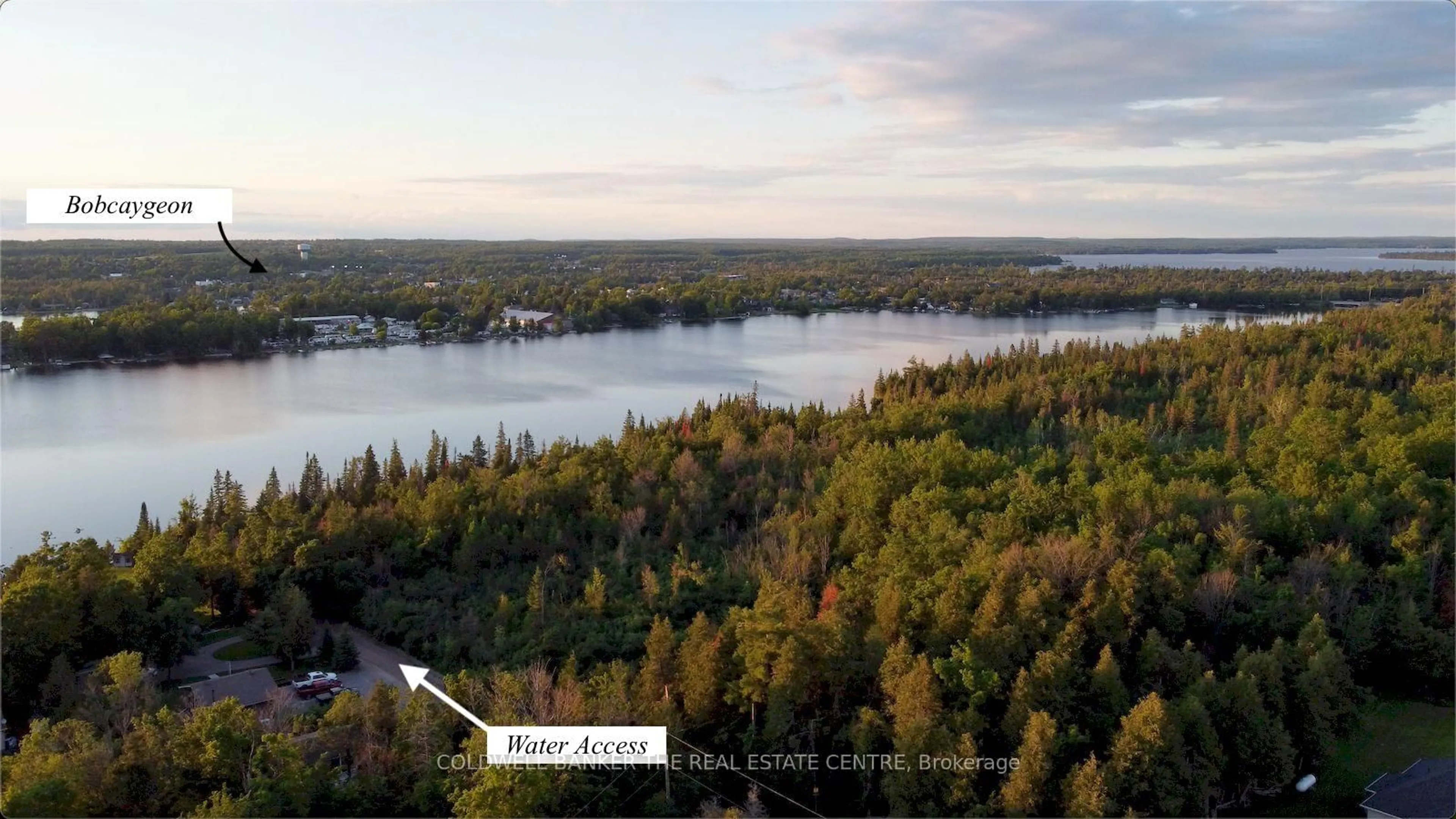 A pic from outside/outdoor area/front of a property/back of a property/a pic from drone, water/lake/river/ocean view for 521 Ranch Rd, Kawartha Lakes Ontario K0M 1A0