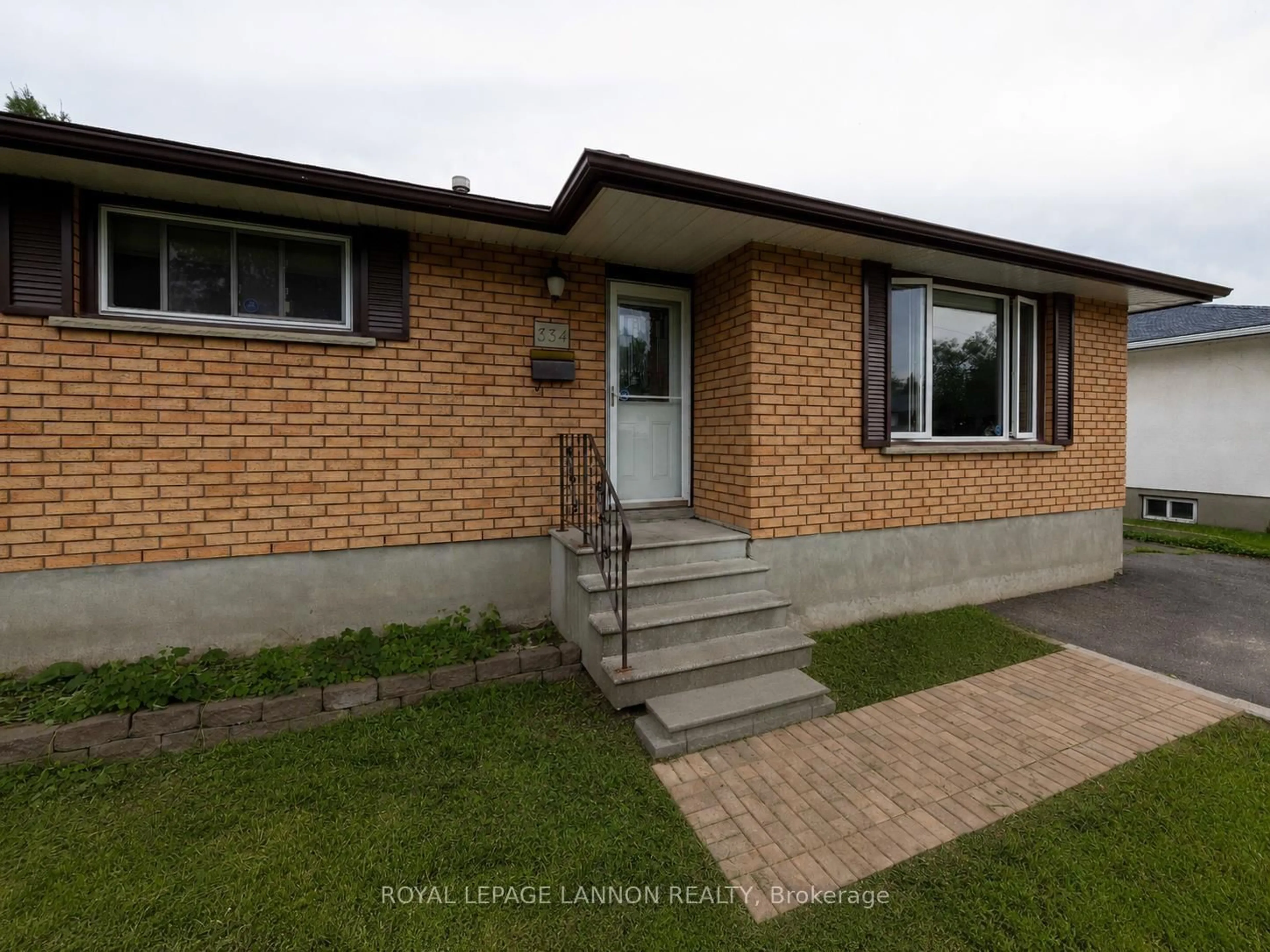 Home with brick exterior material, street for 334 Lambton Cres, Thunder Bay Ontario P7C 5L8