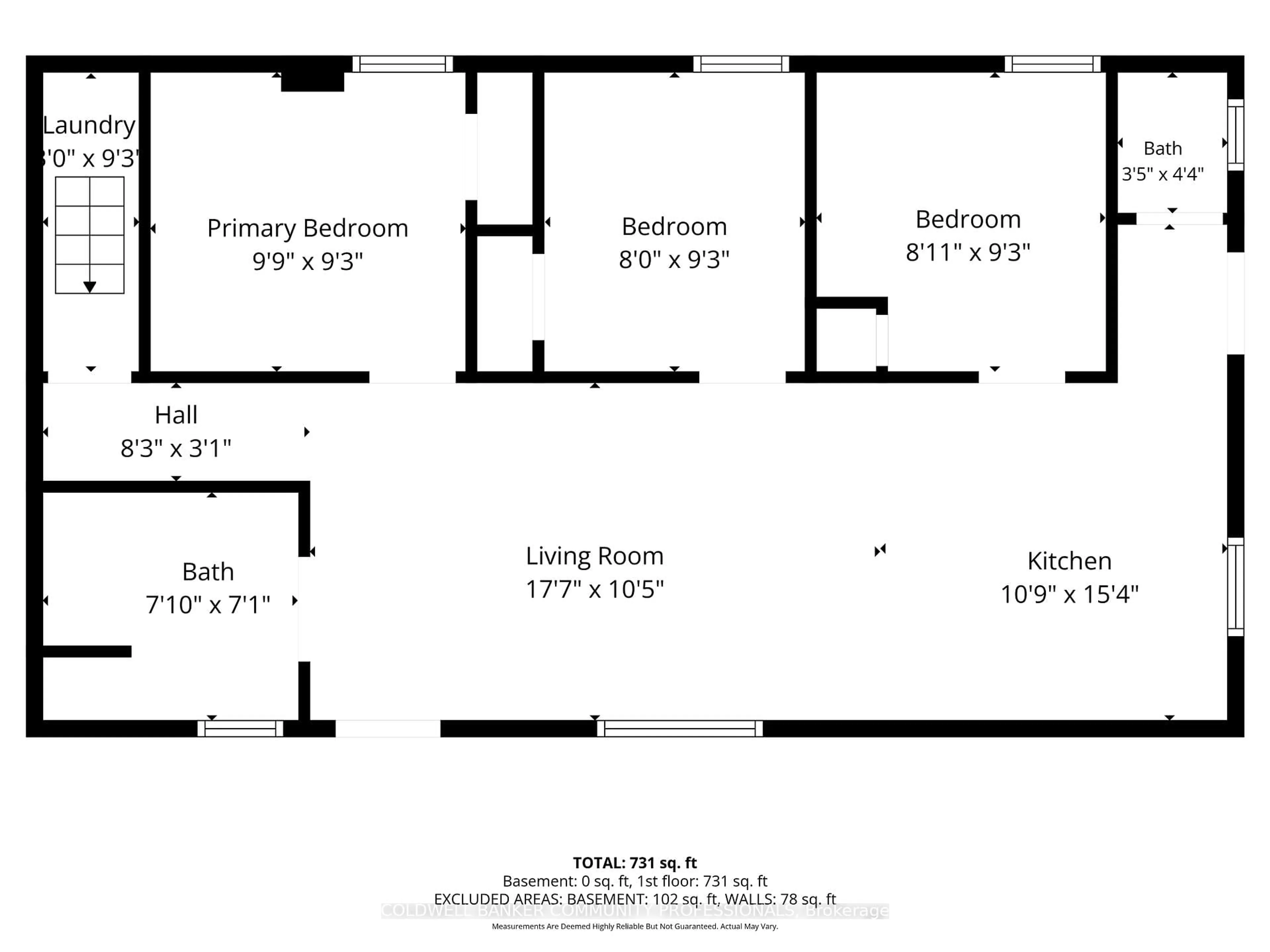 Floor plan for 15 Gordon St, Brantford Ontario N3S 2M7