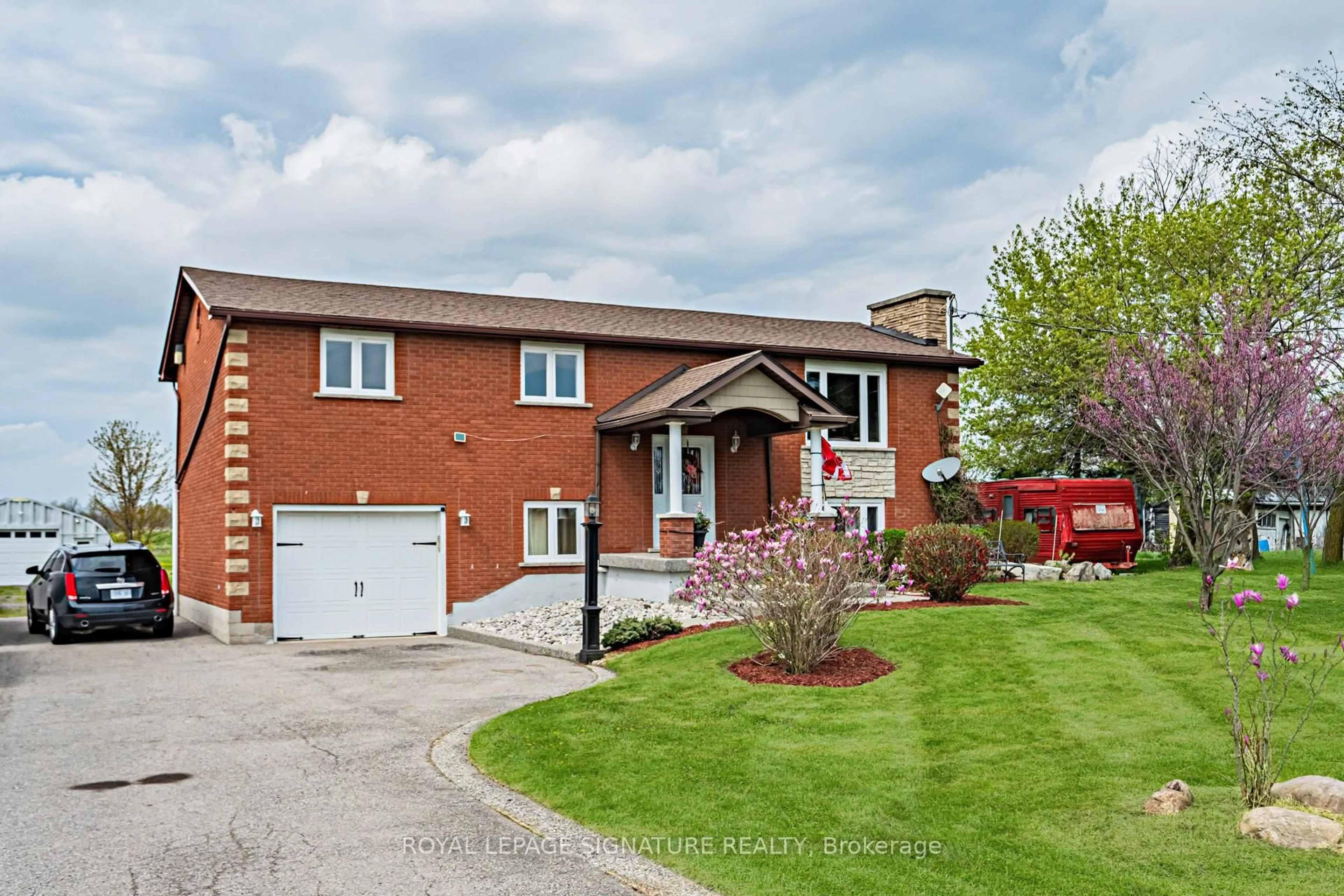 Home with brick exterior material, street for 781 Concession Road 2, Haldimand Ontario N0A 1R0