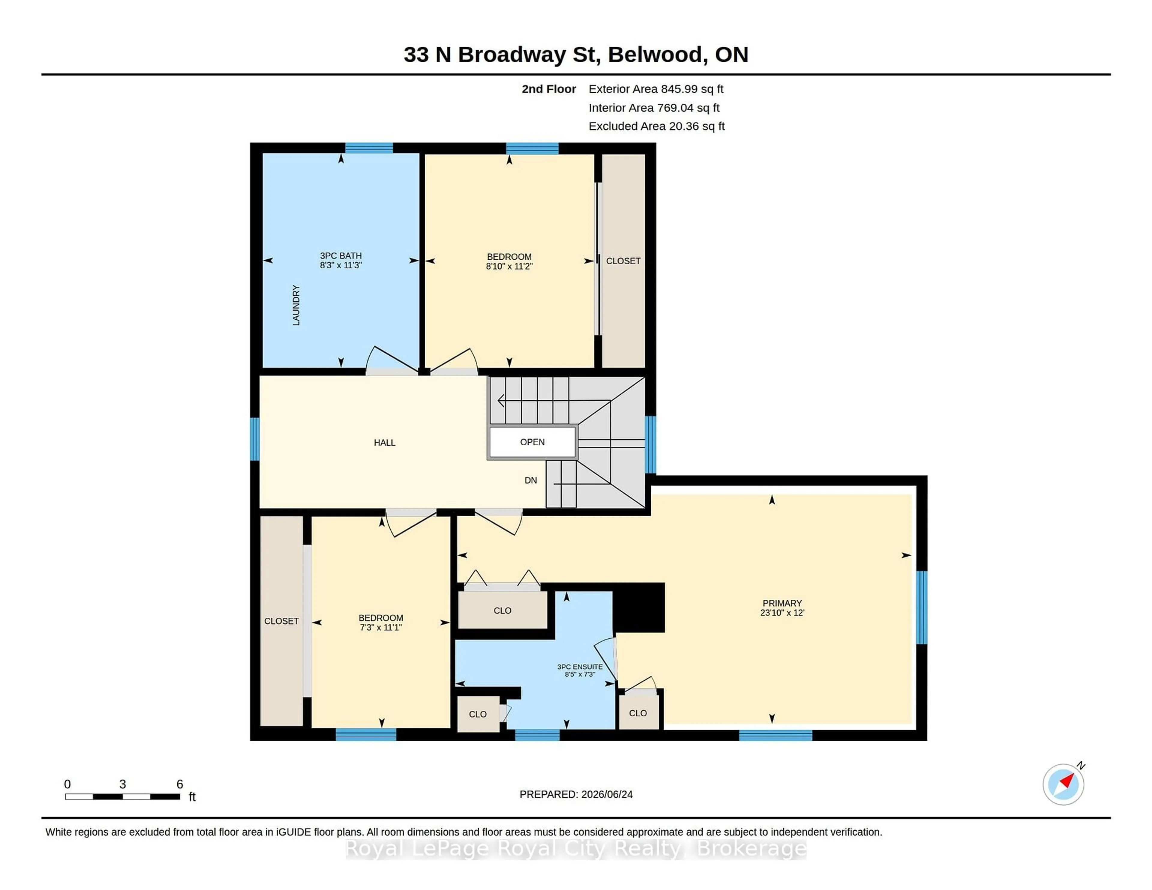 Floor plan for 33 North Broadway St, Centre Wellington Ontario N0B 1J0
