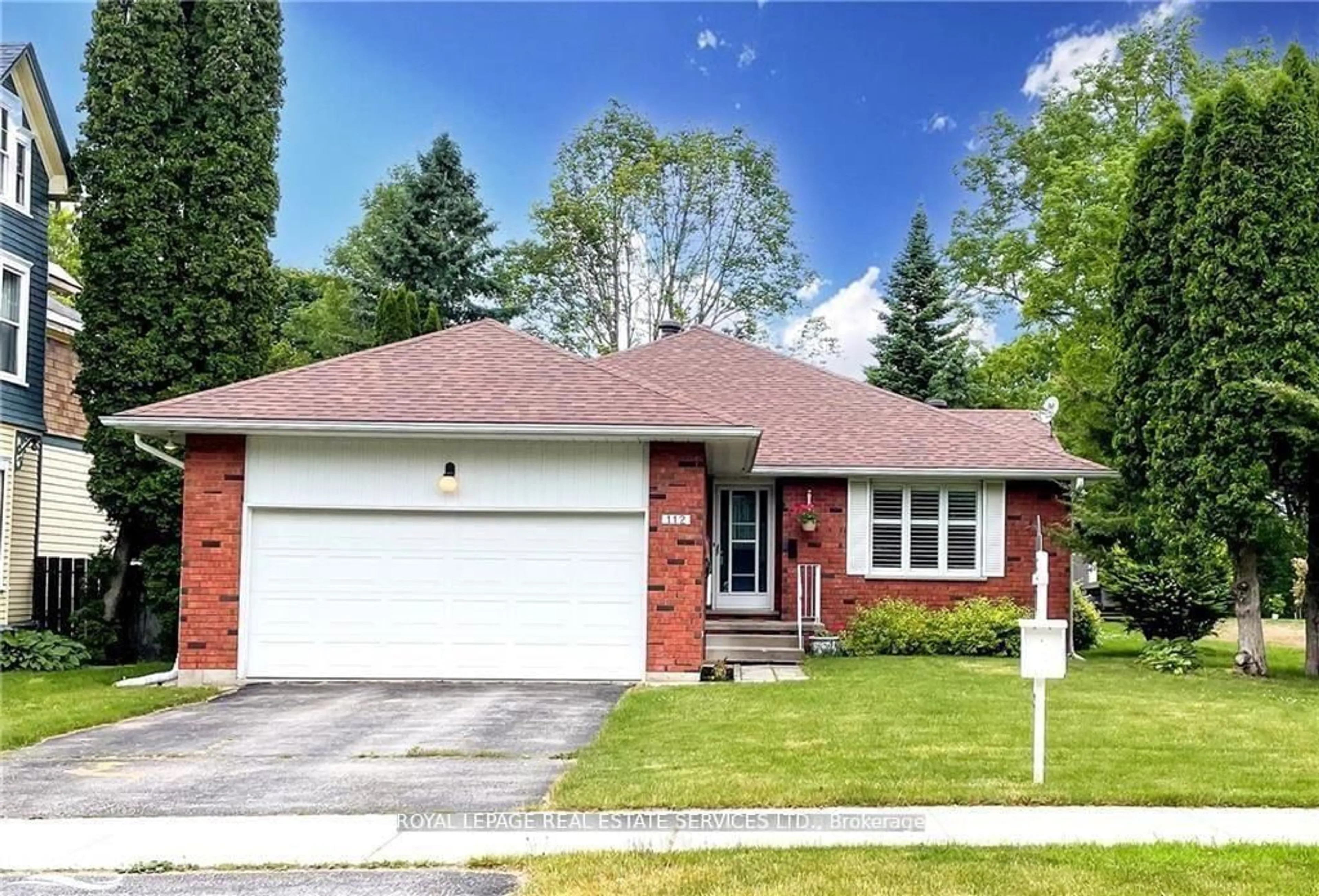 Home with brick exterior material, street for 112 Bruce St, Blue Mountains Ontario N0H 2P0