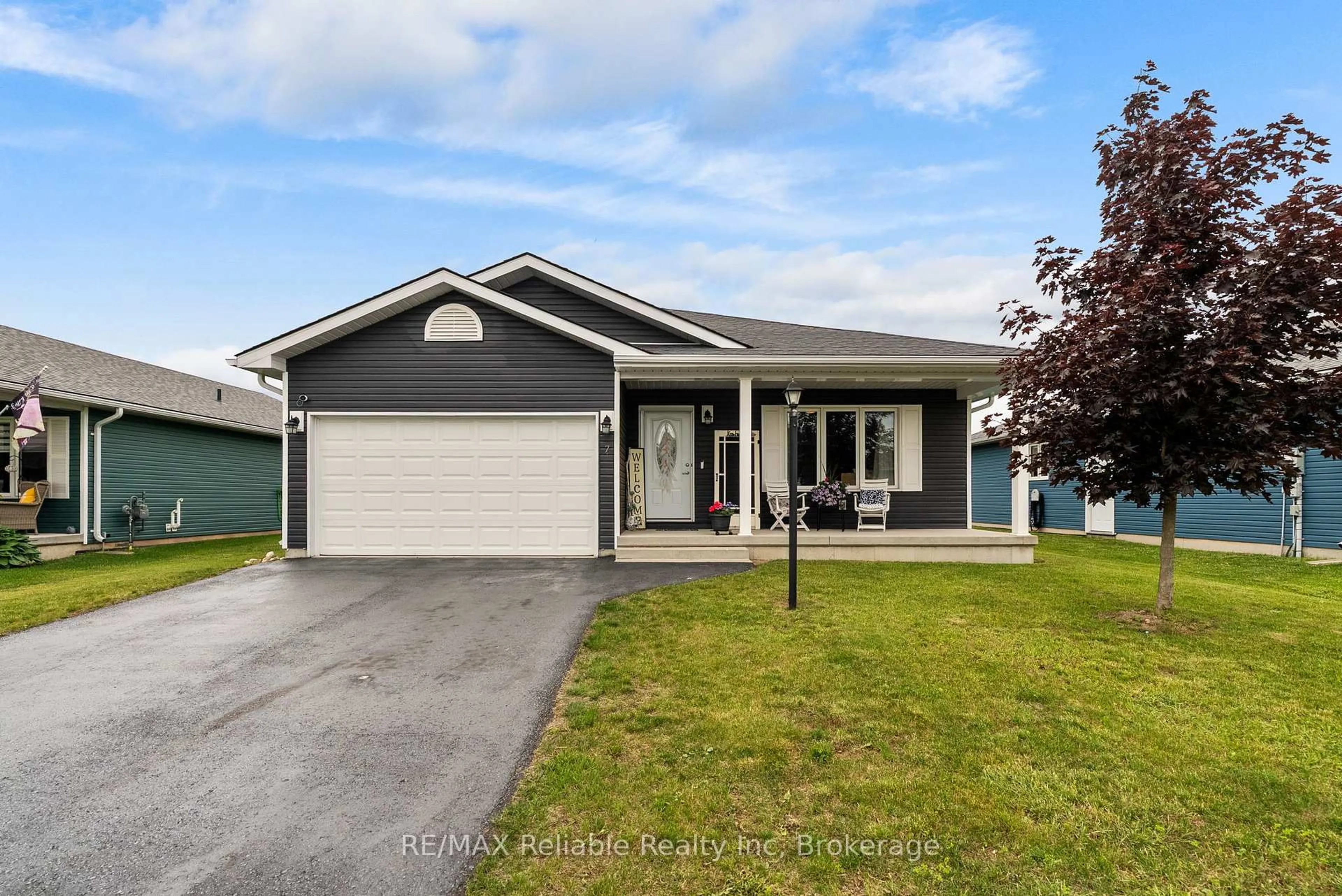 Home with vinyl exterior material, street for 7 Windward Way, Ashfield-Colborne-Wawanosh Ontario N7A 0B8