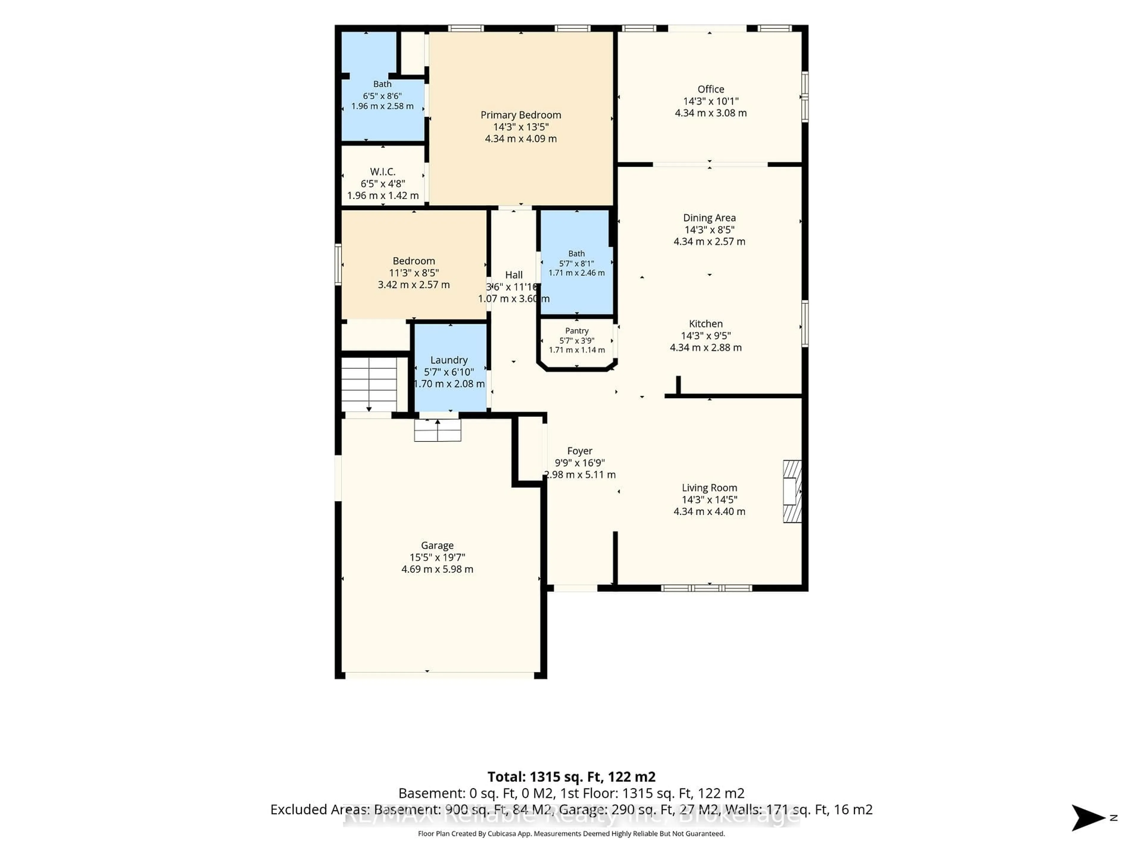 Floor plan for 7 Windward Way, Ashfield-Colborne-Wawanosh Ontario N7A 0B8