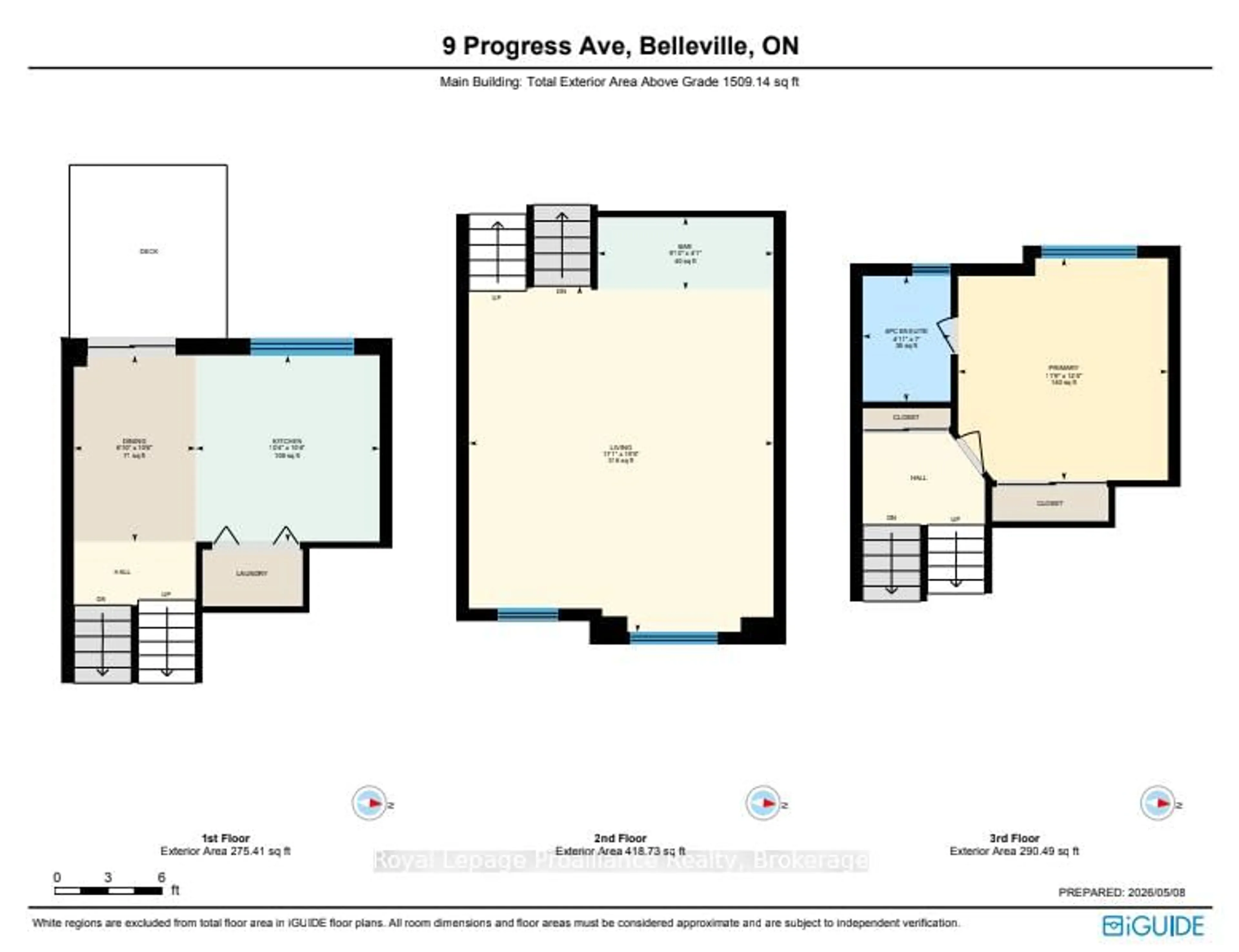 Floor plan for 9 Progress Ave #4, Belleville Ontario K8P 4Z3
