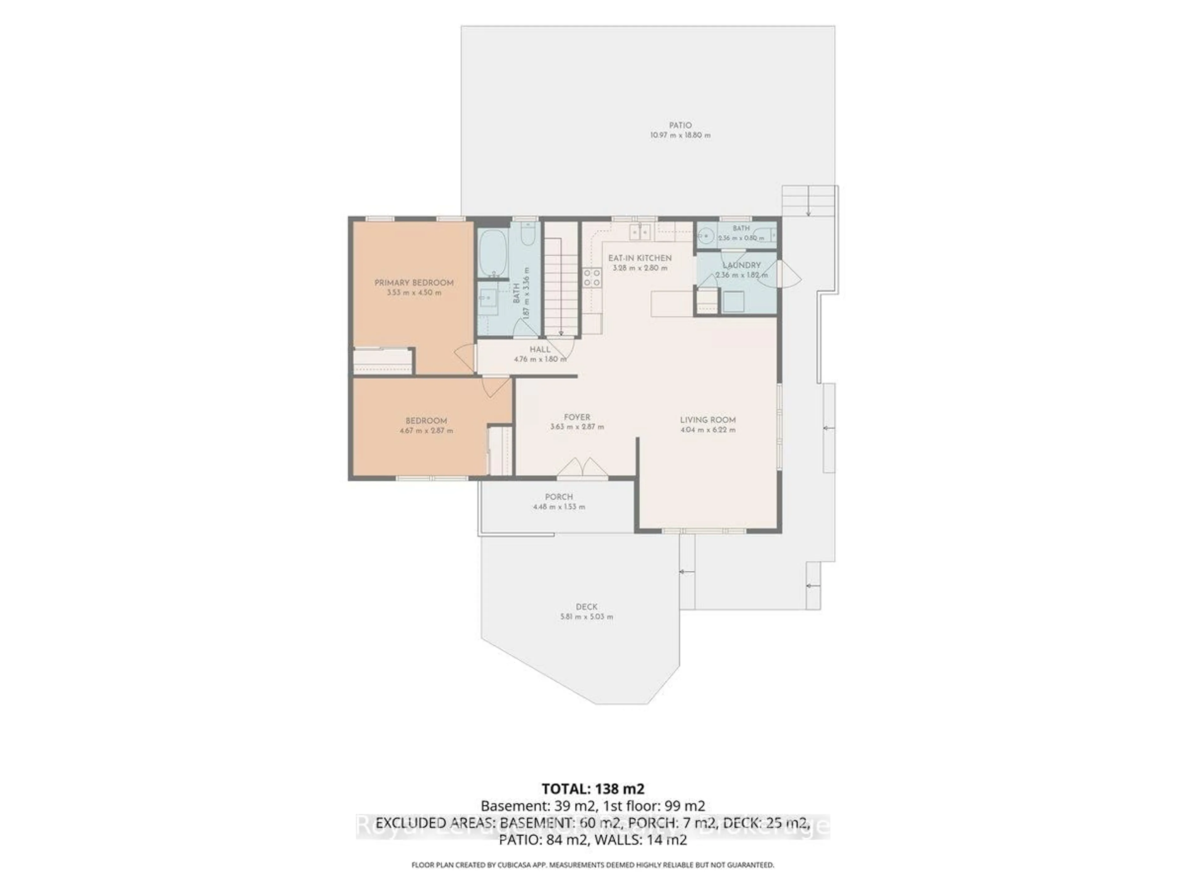 Floor plan for 137 Lake Rosalind 1 Rd, Brockton Ontario N4N 3B9