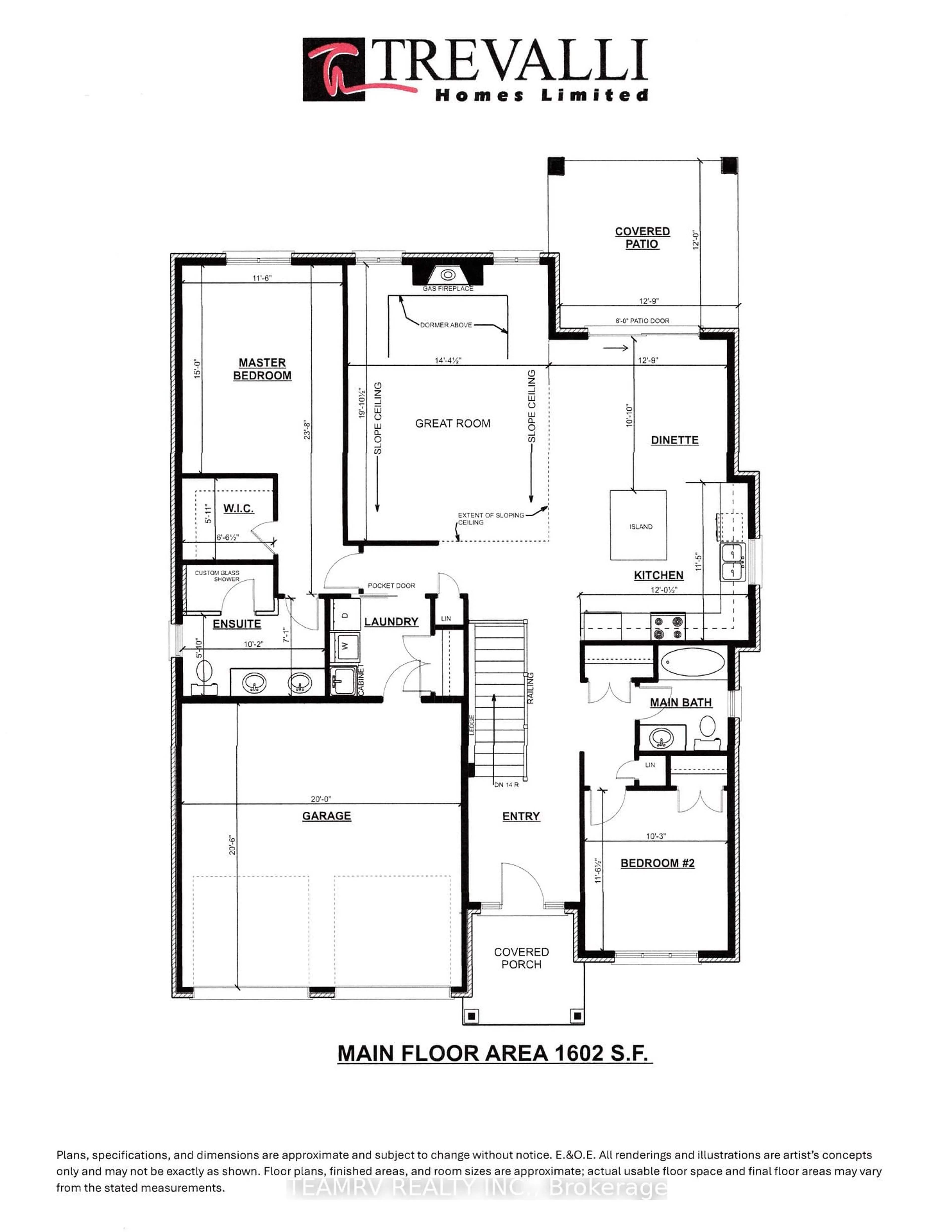 Floor plan for 17 DARROW Dr, Tillsonburg Ontario N4G 1C4