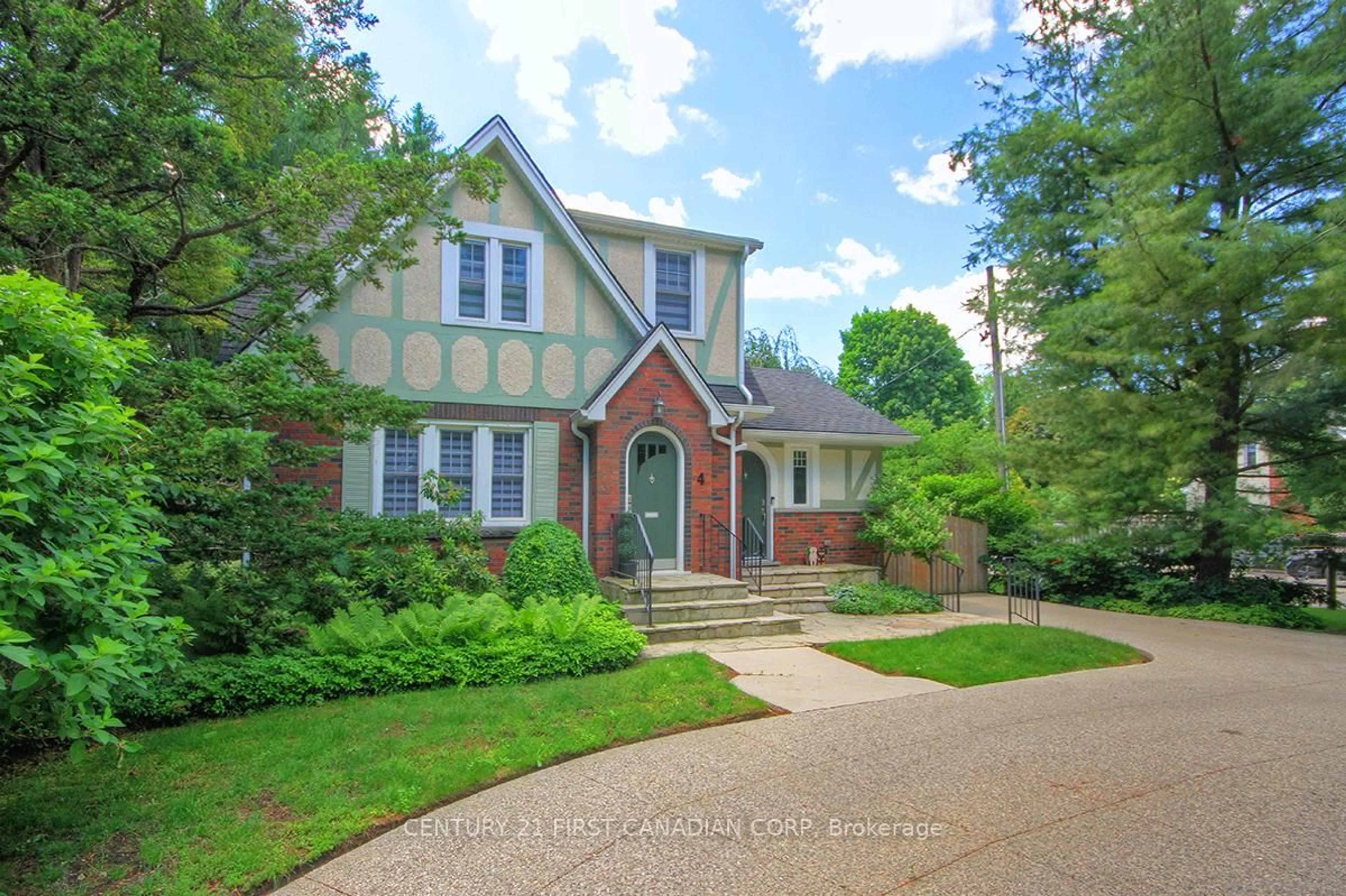 Home with brick exterior material, street for 4 JERSEYVILLE Rd, Hamilton Ontario L9G 1K1