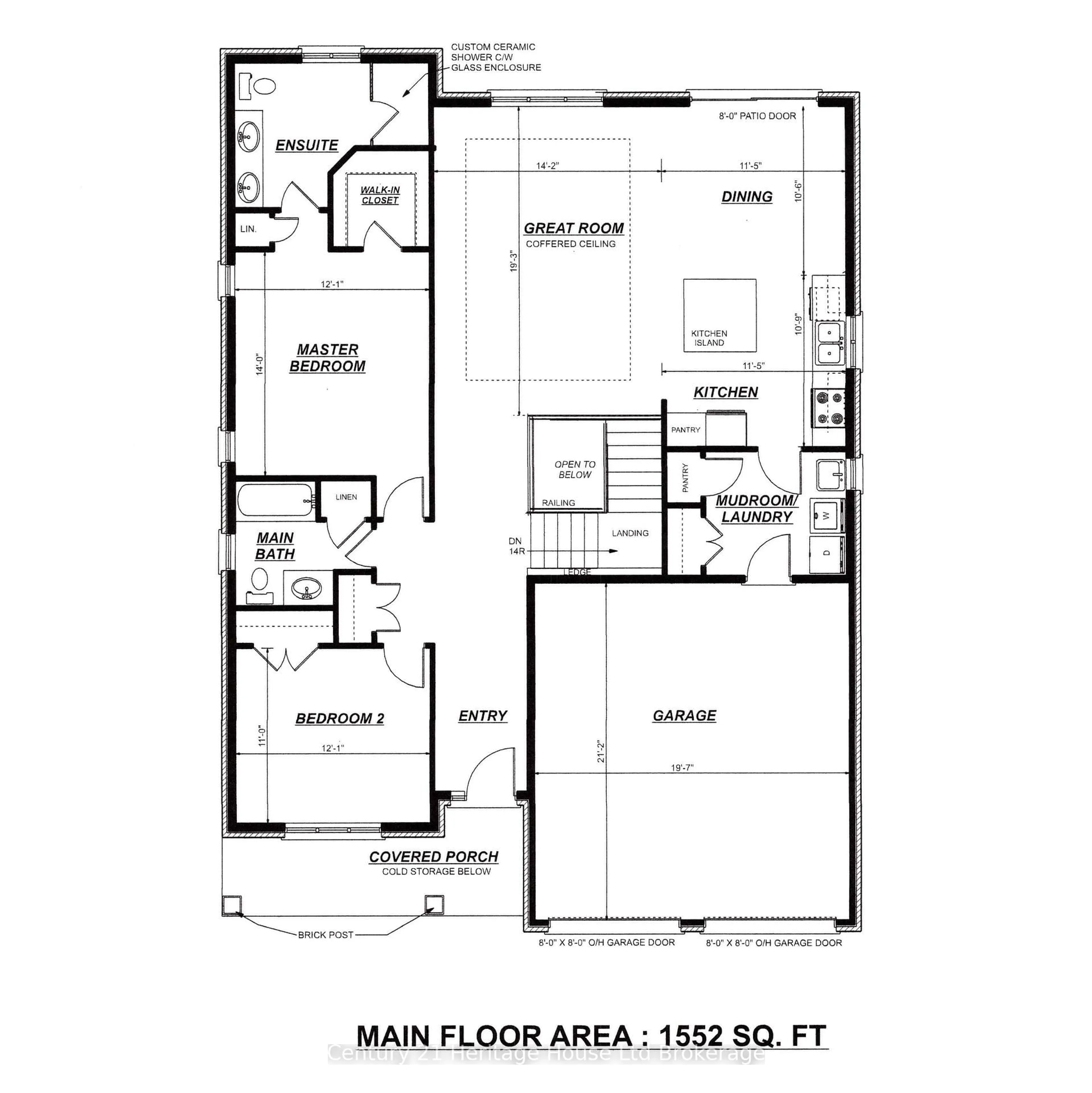 Floor plan for 28 Sycamore Dr, Tillsonburg Ontario N4G 5R9