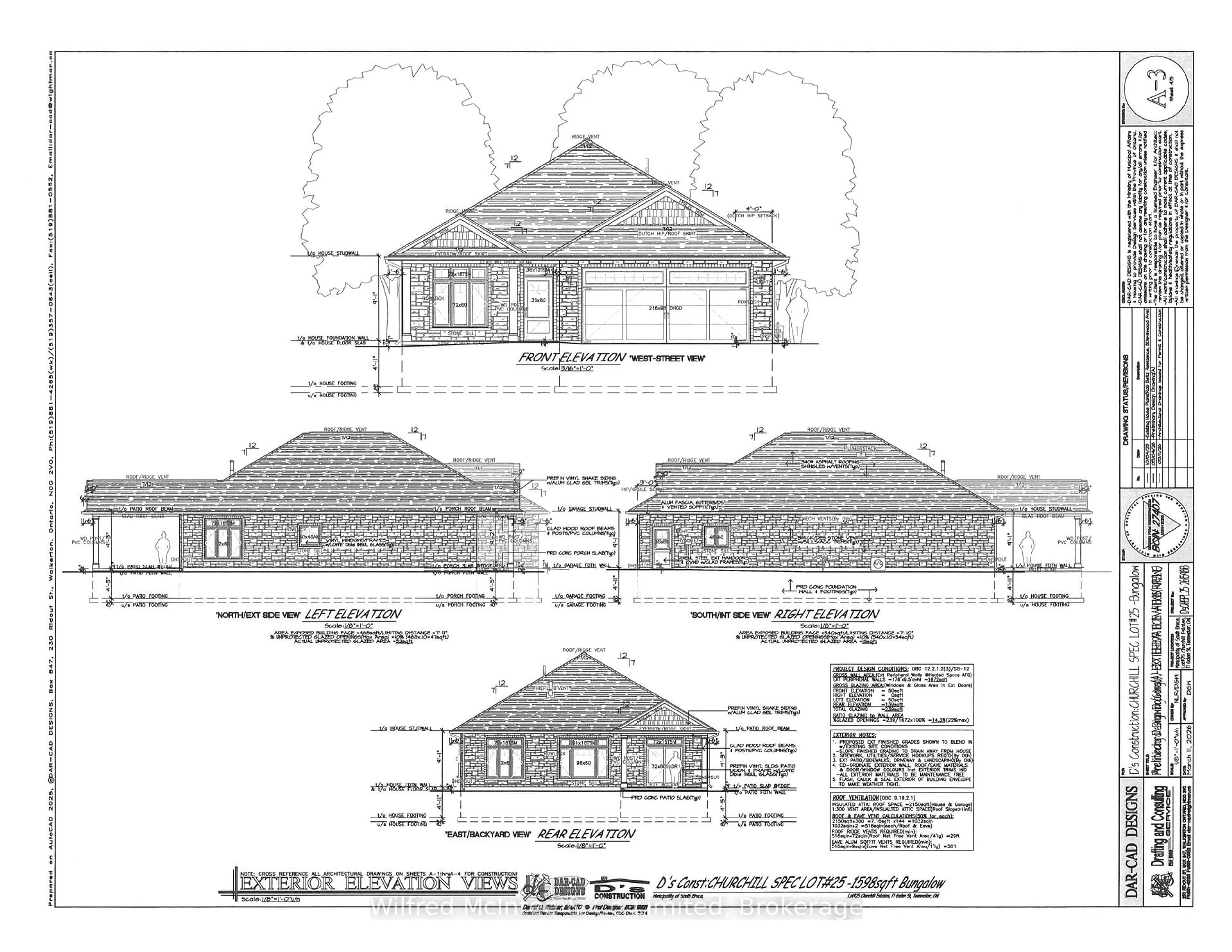 Floor plan for 17 Galen St, South Bruce Ontario N0G 2S0