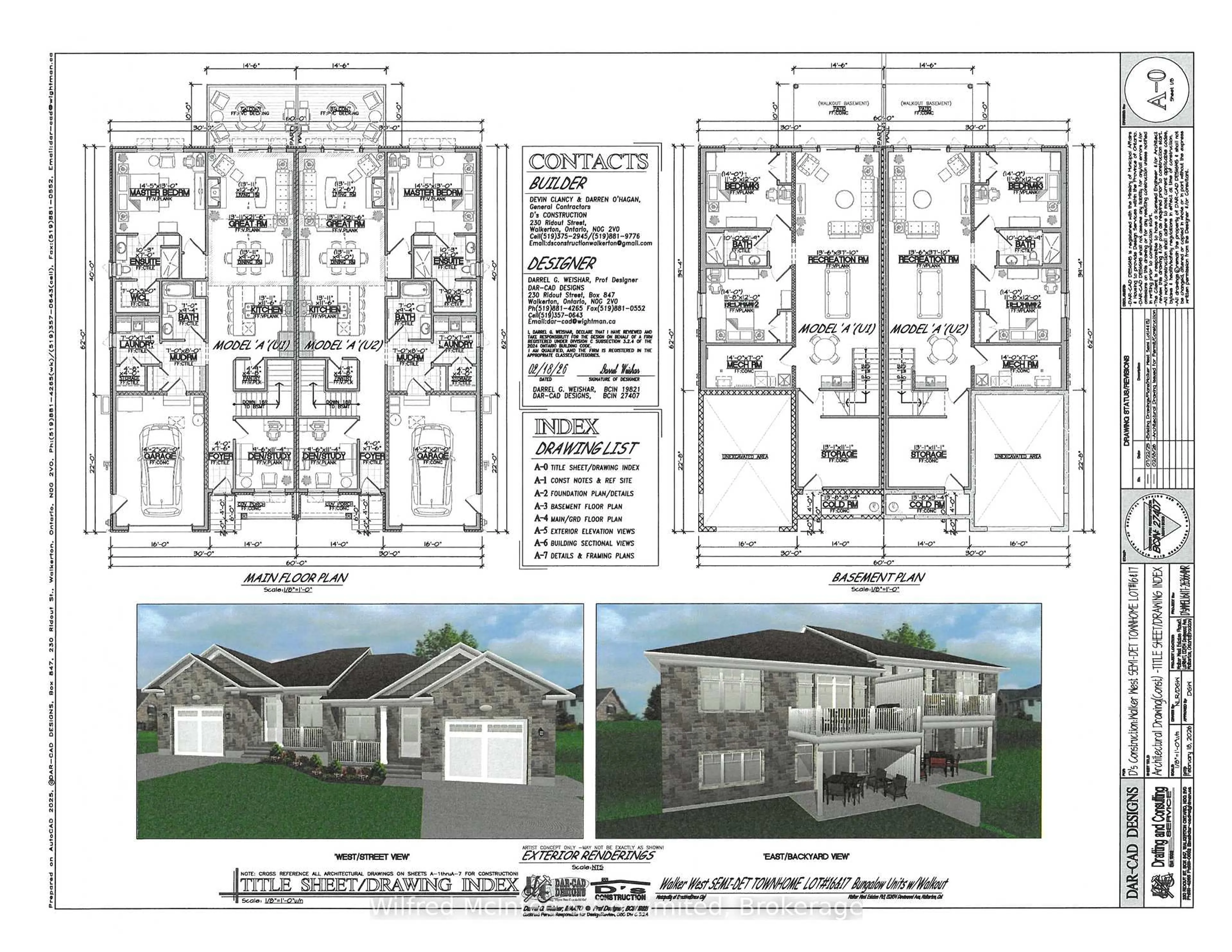 Floor plan for 132 Devinwood Ave, Brockton Ontario N0G 2V0