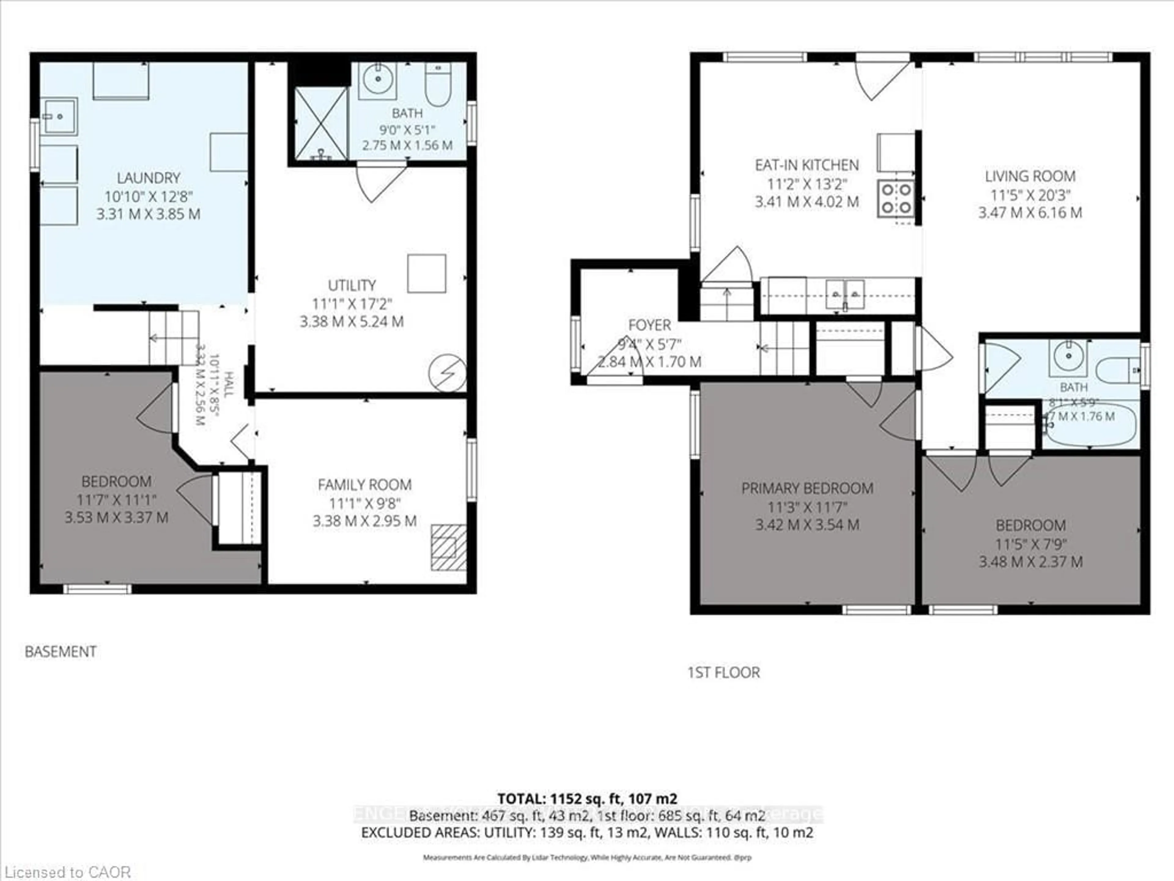 Floor plan for 100 Stirling Ave, Kitchener Ontario N2G 3N9