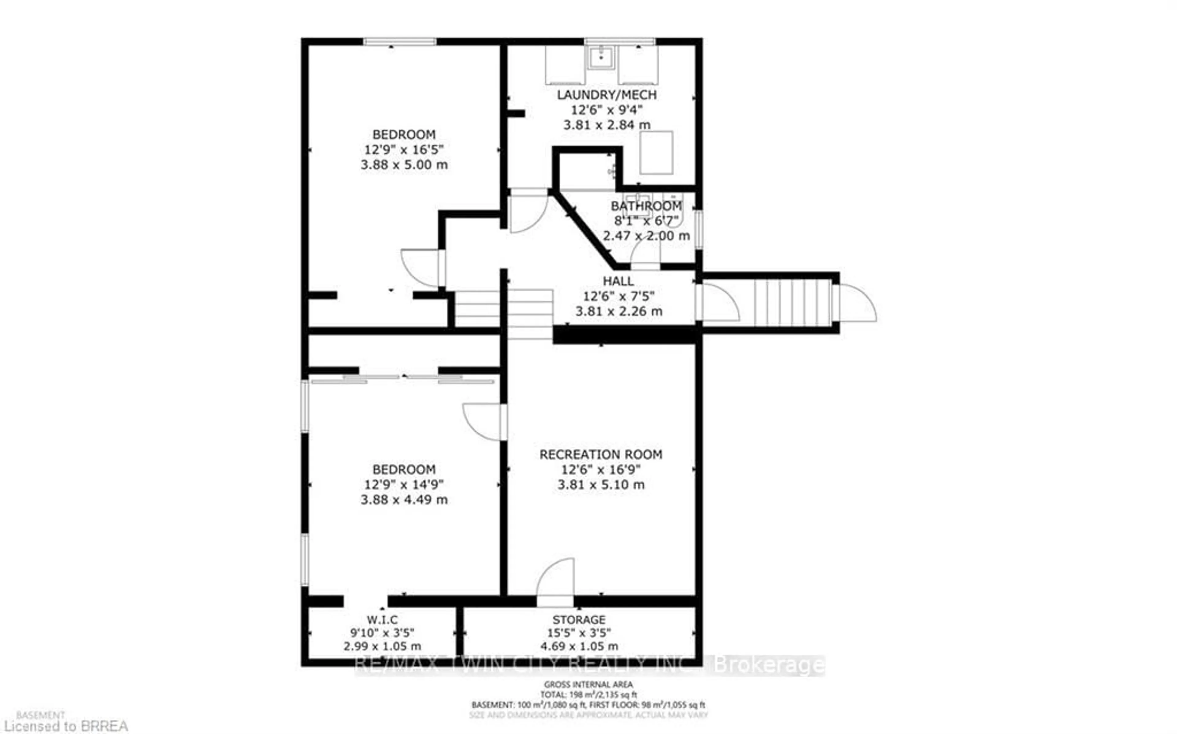 Floor plan for 38 Brier Park Rd, Brantford Ontario N3R 3P7