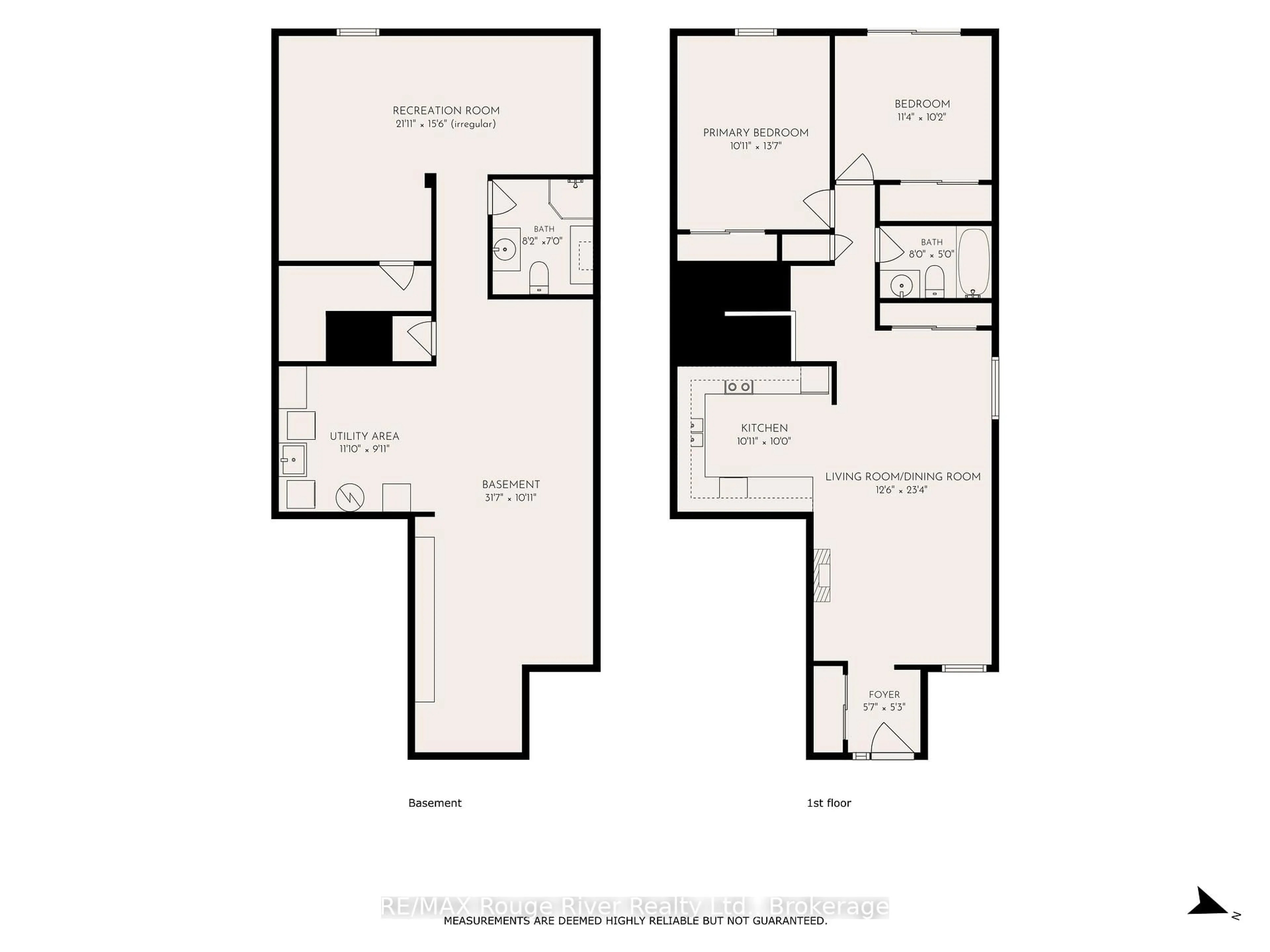 Floor plan for 197 Carroll Cres, Cobourg Ontario K9A 5P8