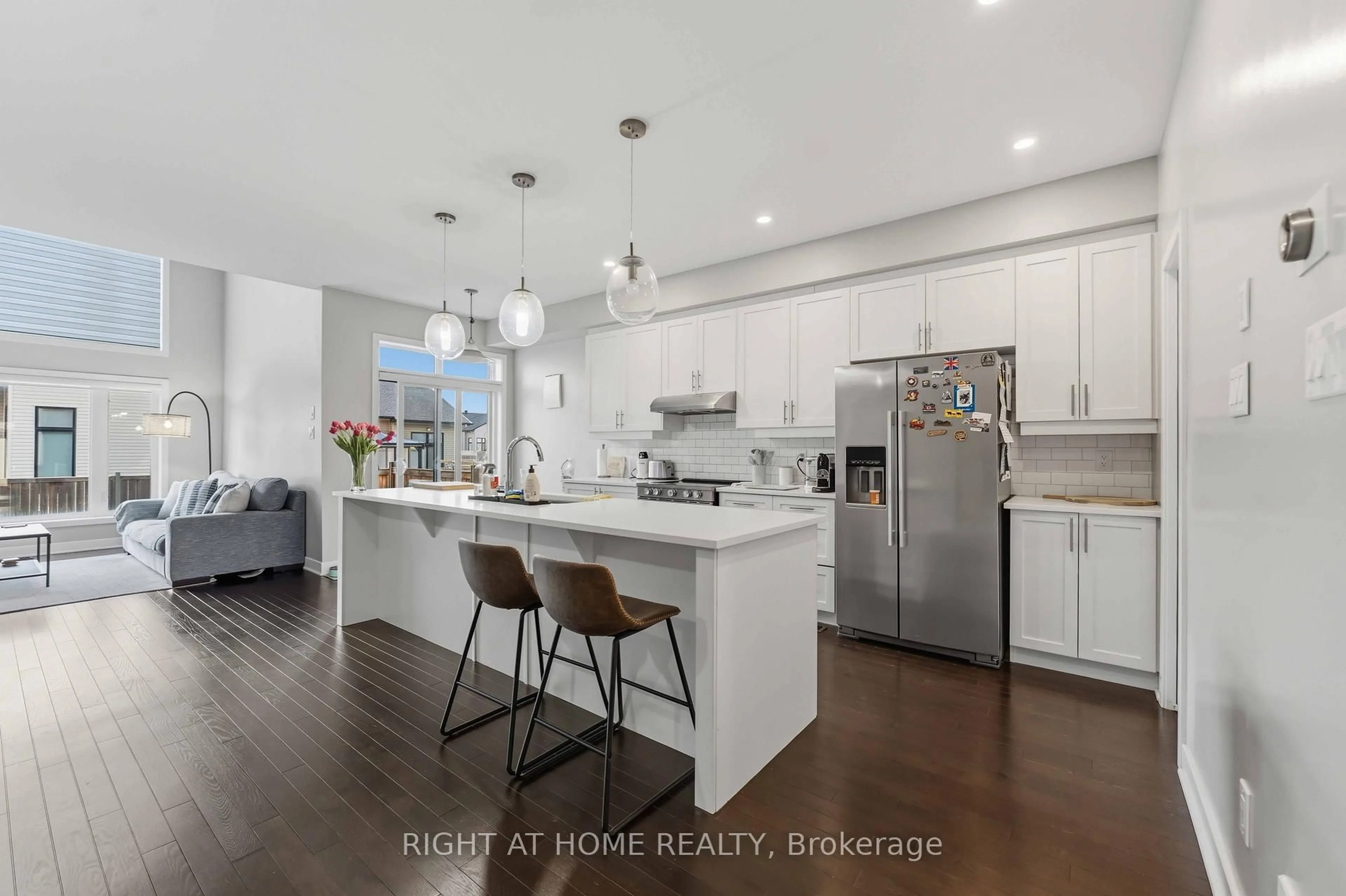 Open concept kitchen, unknown for 424 Markdale Terr, Ottawa Ontario K1X 0B2