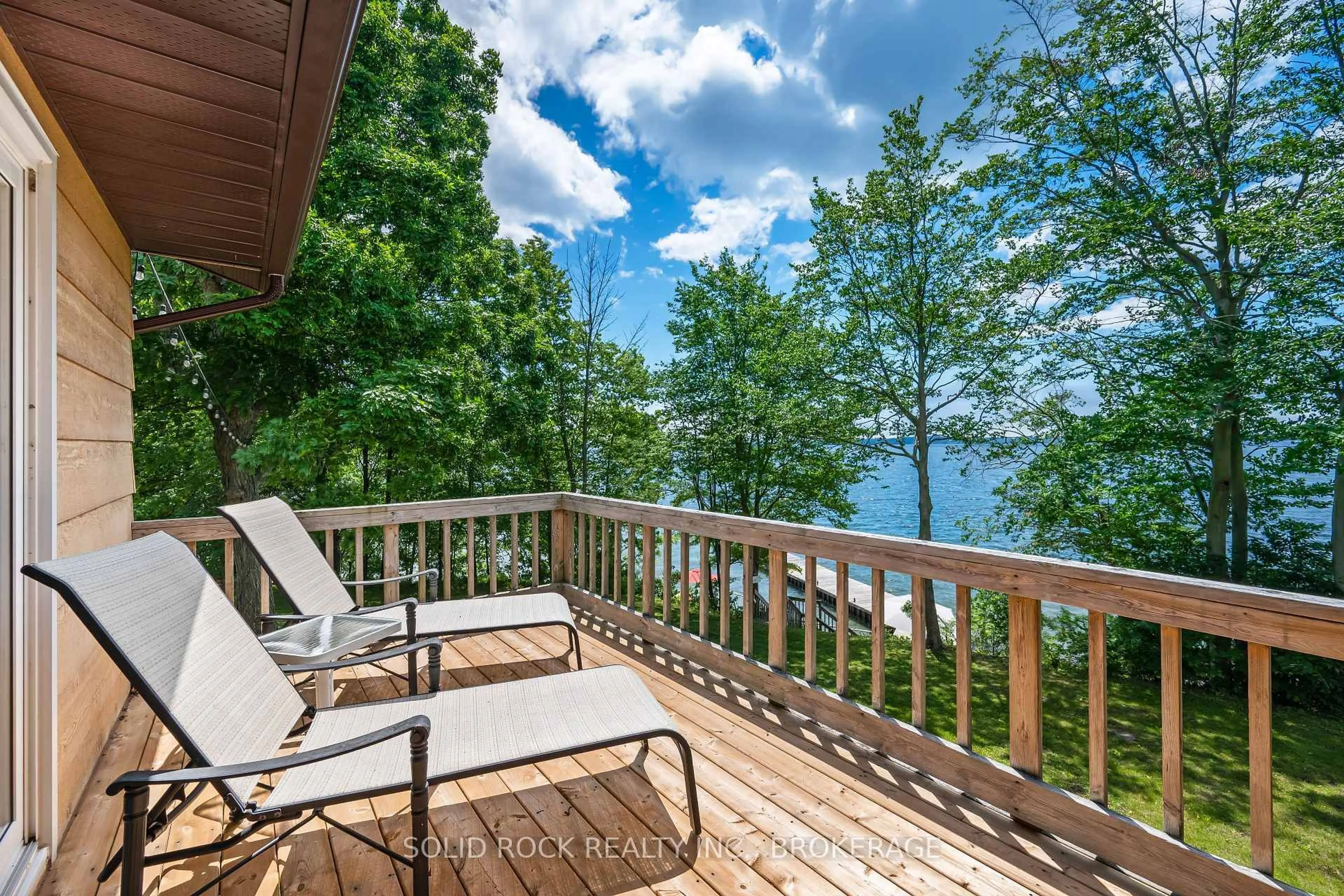 Patio, water/lake/river/ocean view for 220 Havenwood Tr, Gananoque Ontario K7G 2V6