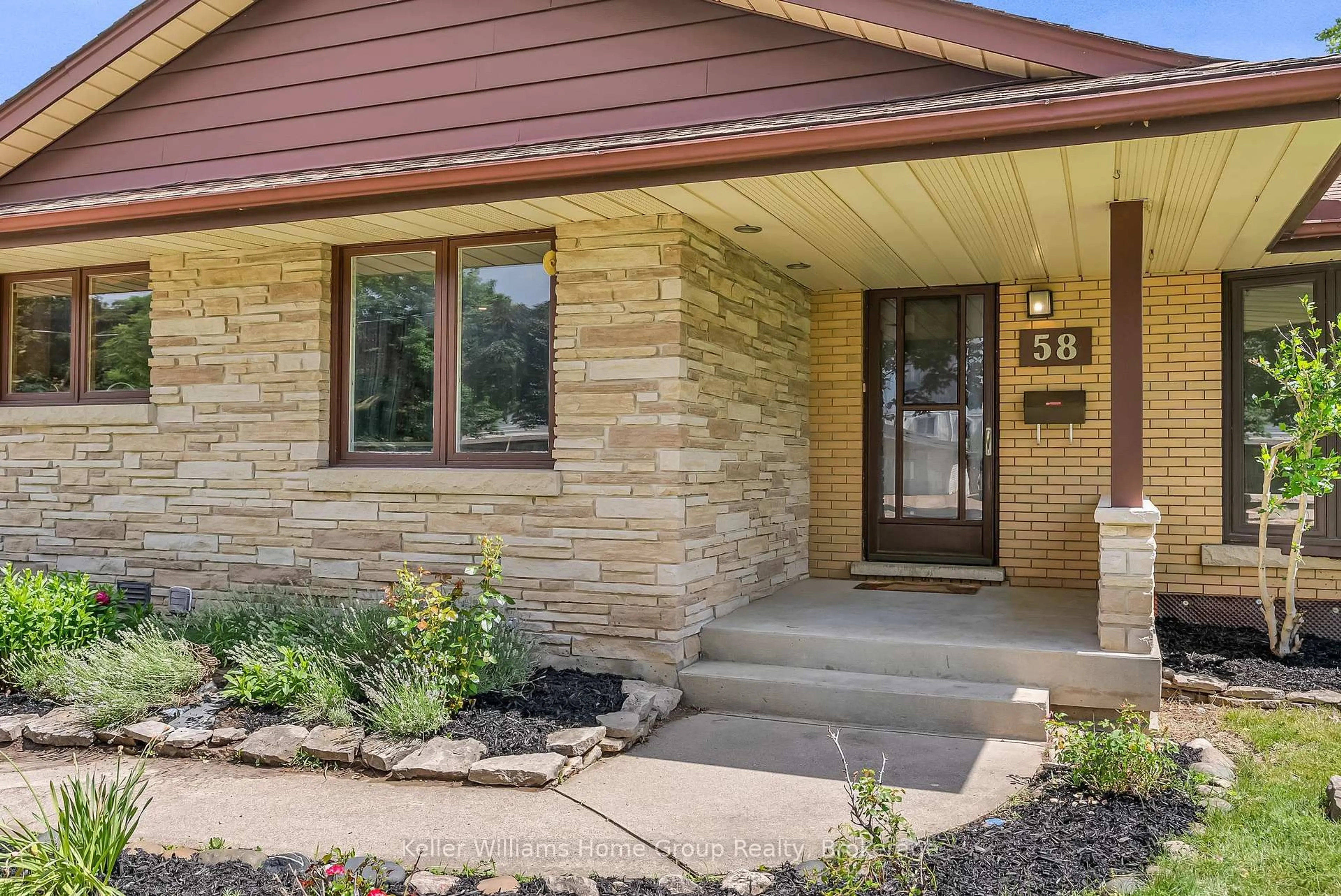 Home with brick exterior material, street for 58 Reyburn Ave, Kitchener Ontario N2C 2B2