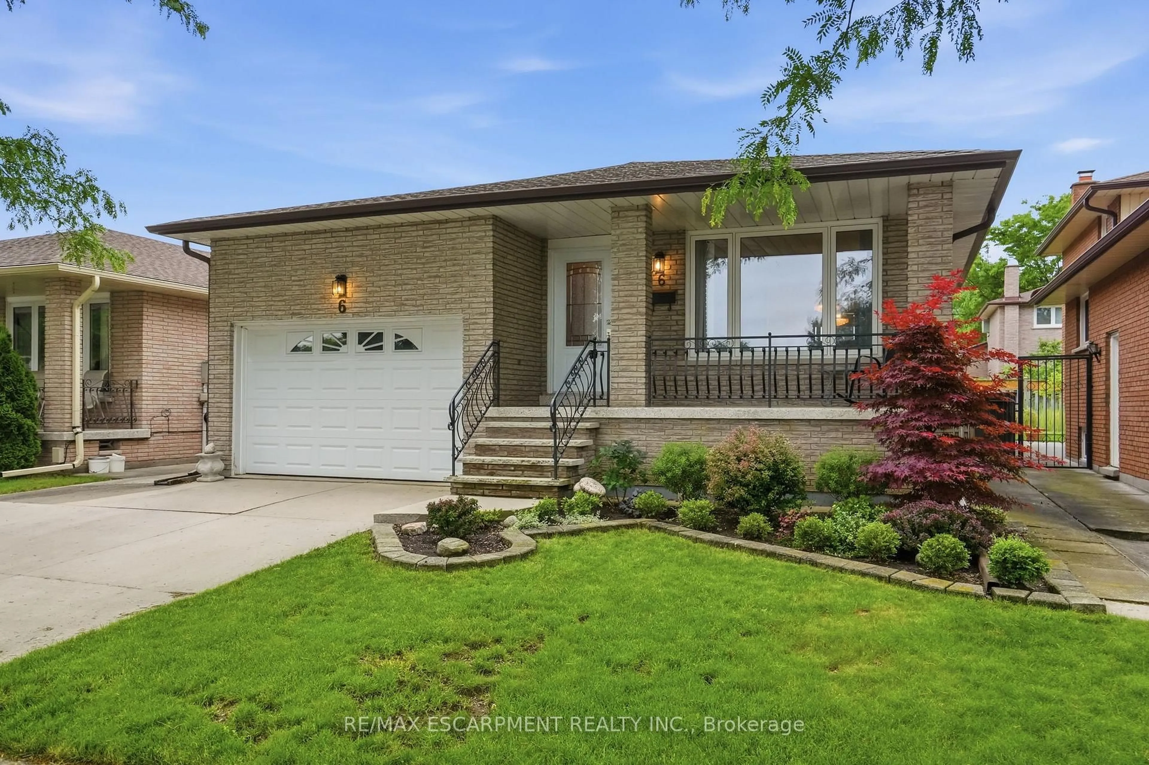Home with brick exterior material, street for 6 Royce Ave, Hamilton Ontario L8G 4C8